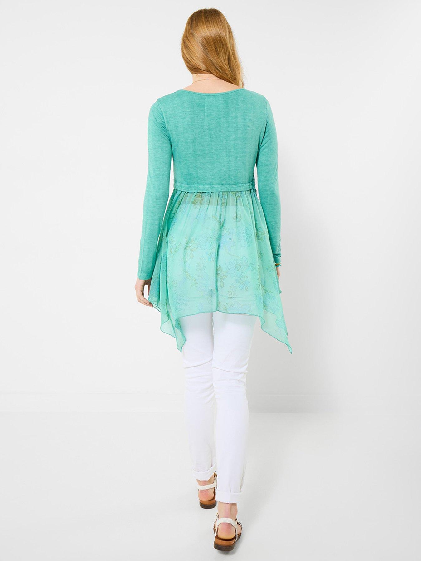 Image 2 of 6 of Joe Browns Dare To Be Different Jersey Tunic Top - Blue