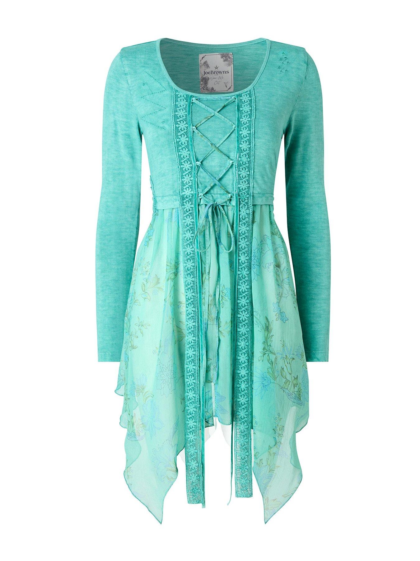 Image 6 of 6 of Joe Browns Dare To Be Different Jersey Tunic Top - Blue