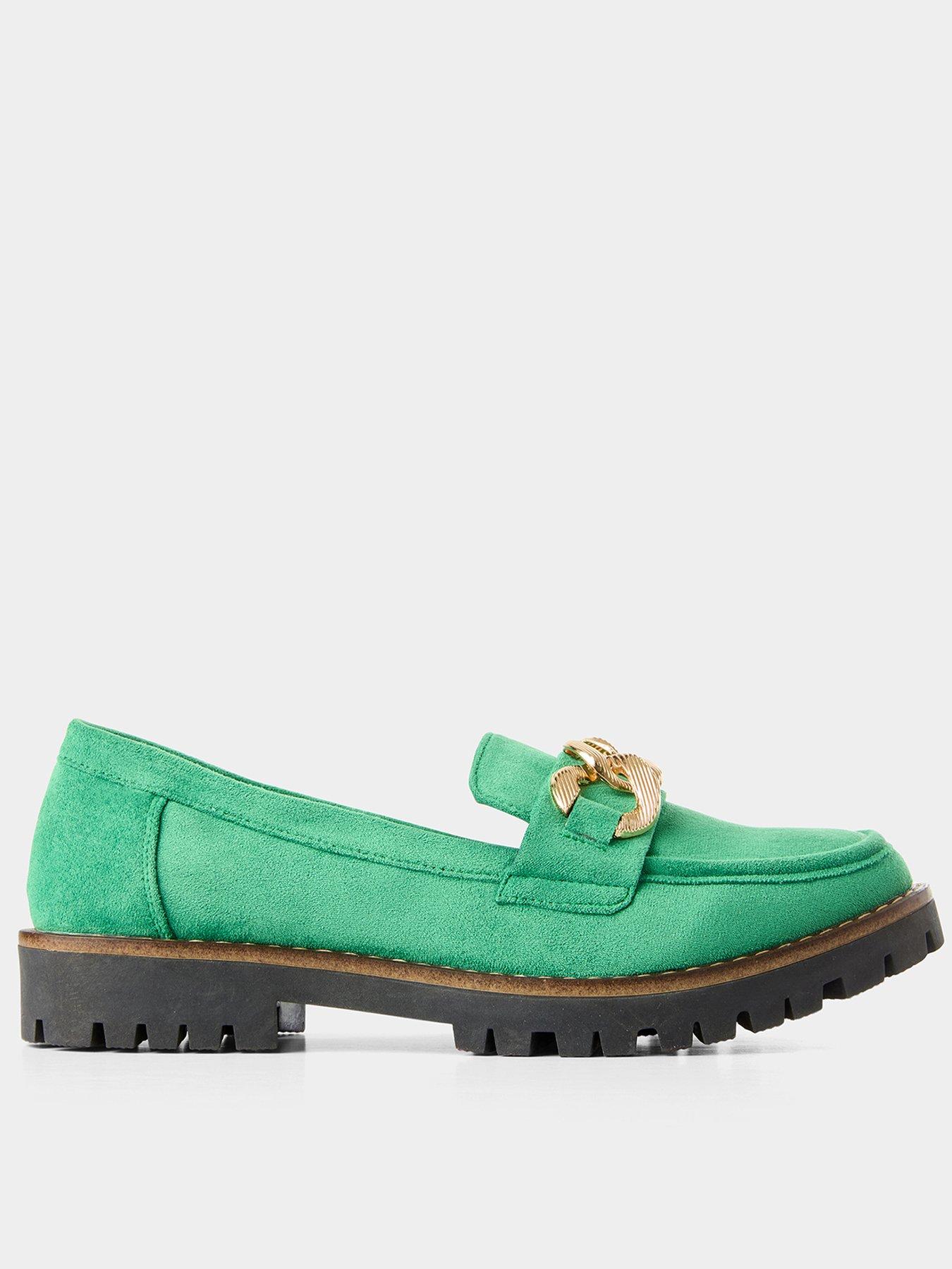  image of joe-browns-adeline-loafers-green