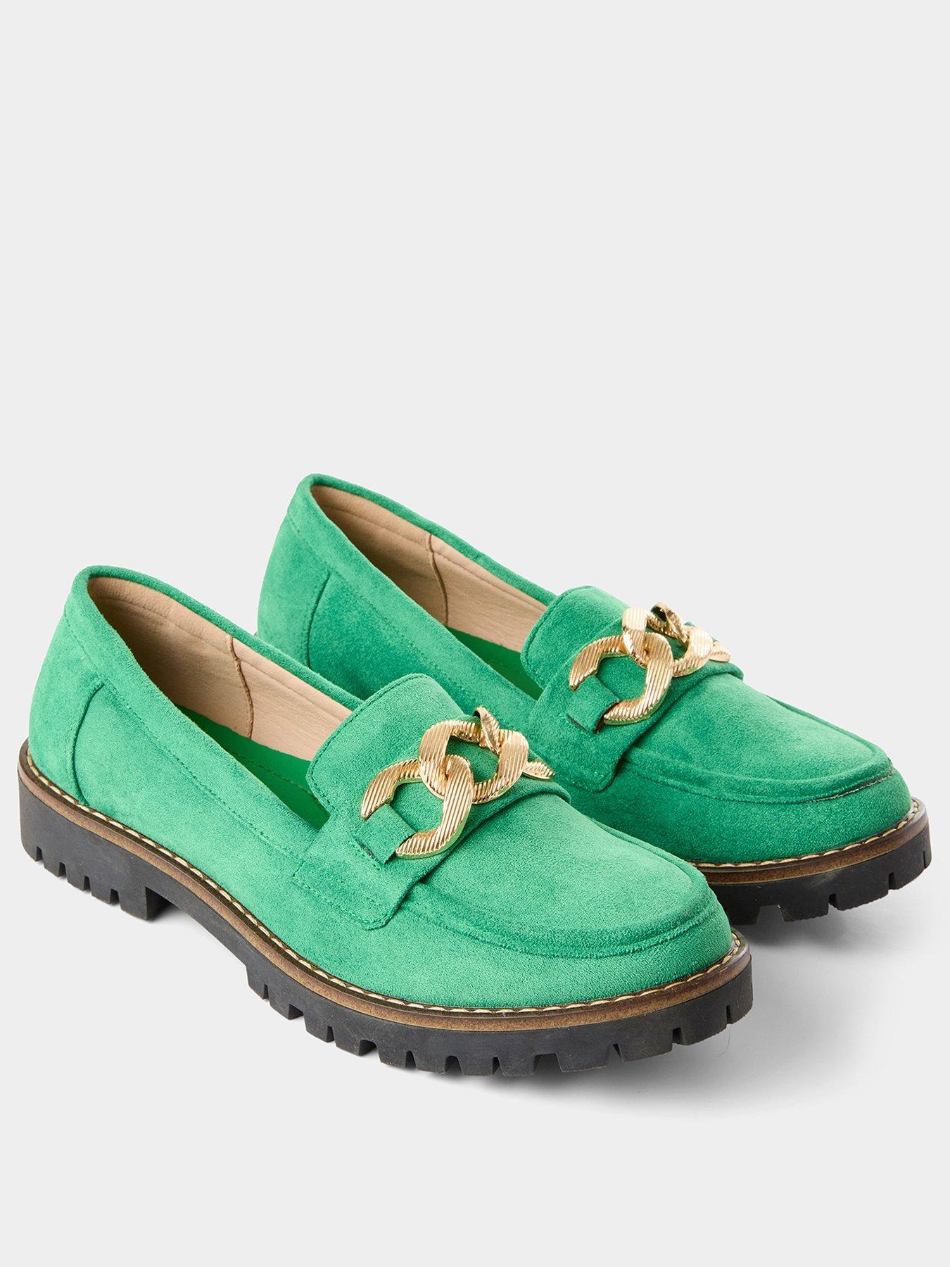  image of joe-browns-adeline-loafers-green