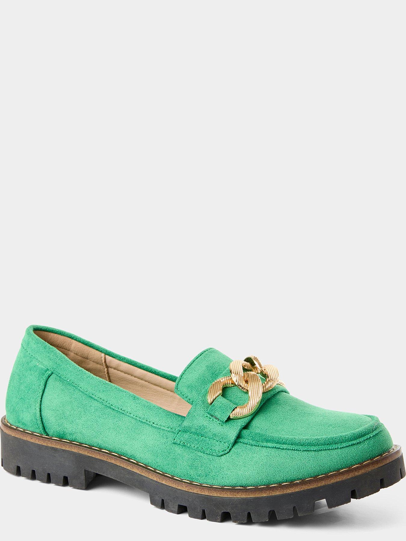  image of joe-browns-adeline-loafers-green