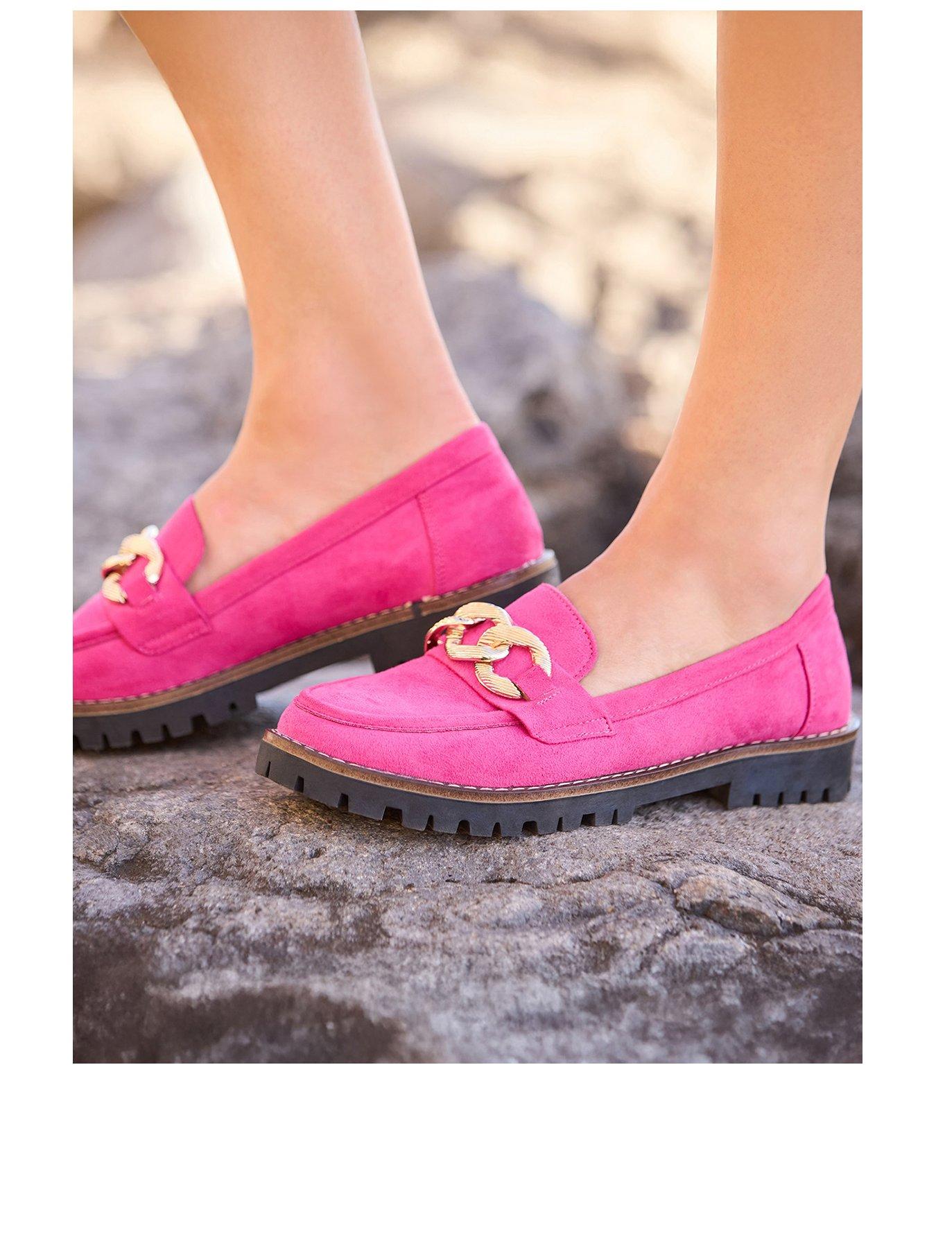  image of joe-browns-adeline-loafers-pink