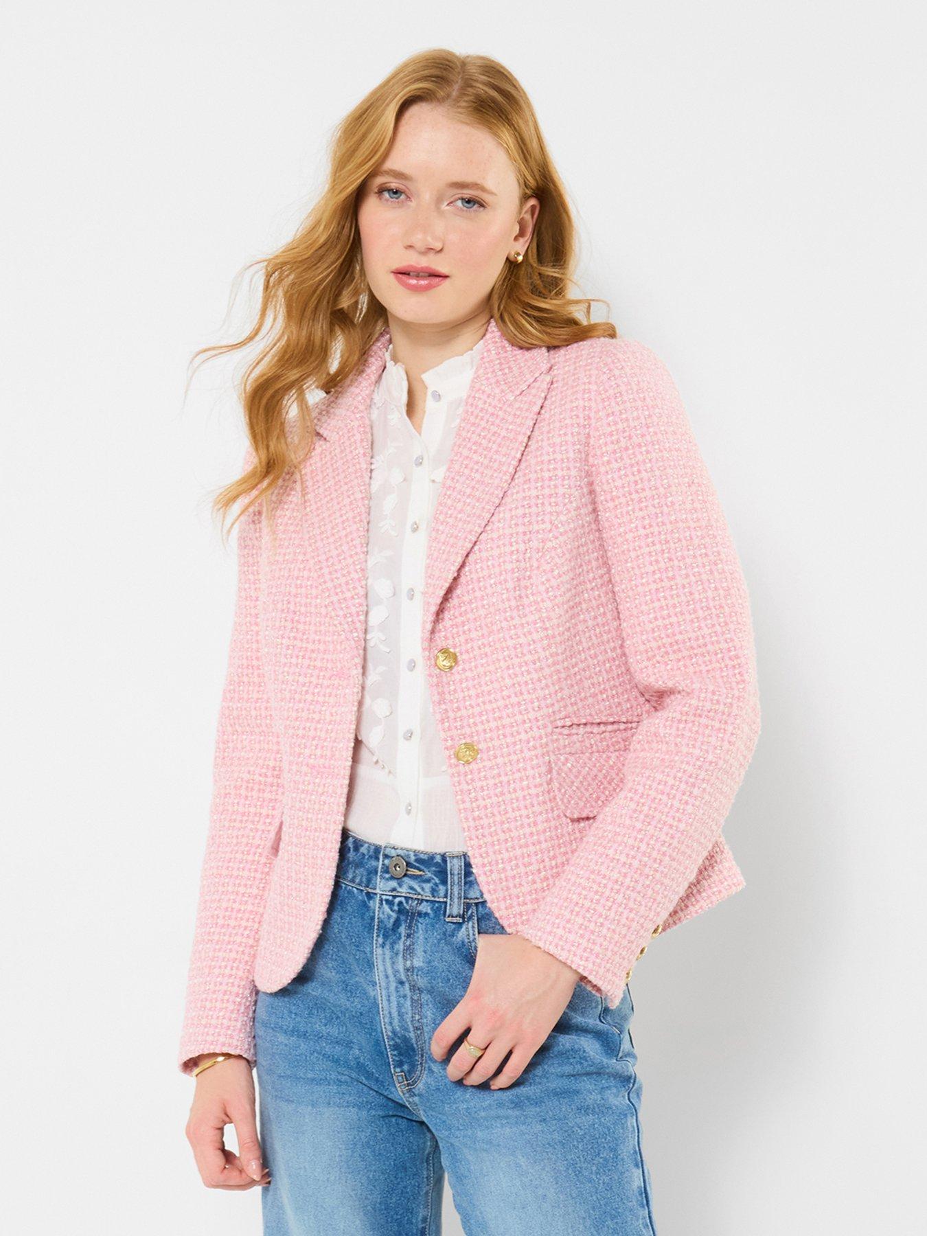 Joe Browns Pretty In Boucle Jacket - Pink