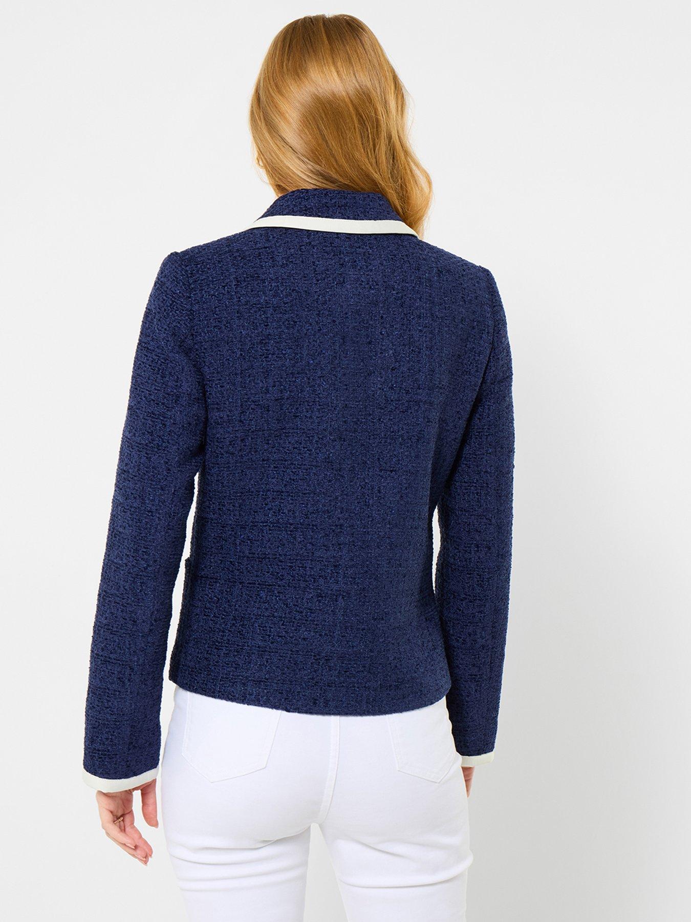  image of joe-browns-lauren-tweed-jacket-blue