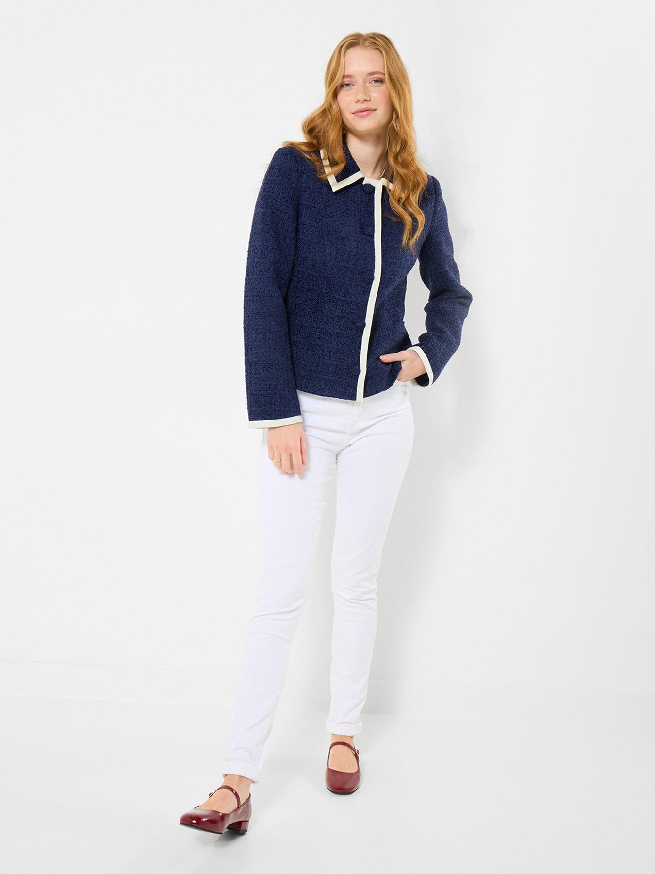  image of joe-browns-lauren-tweed-jacket-blue