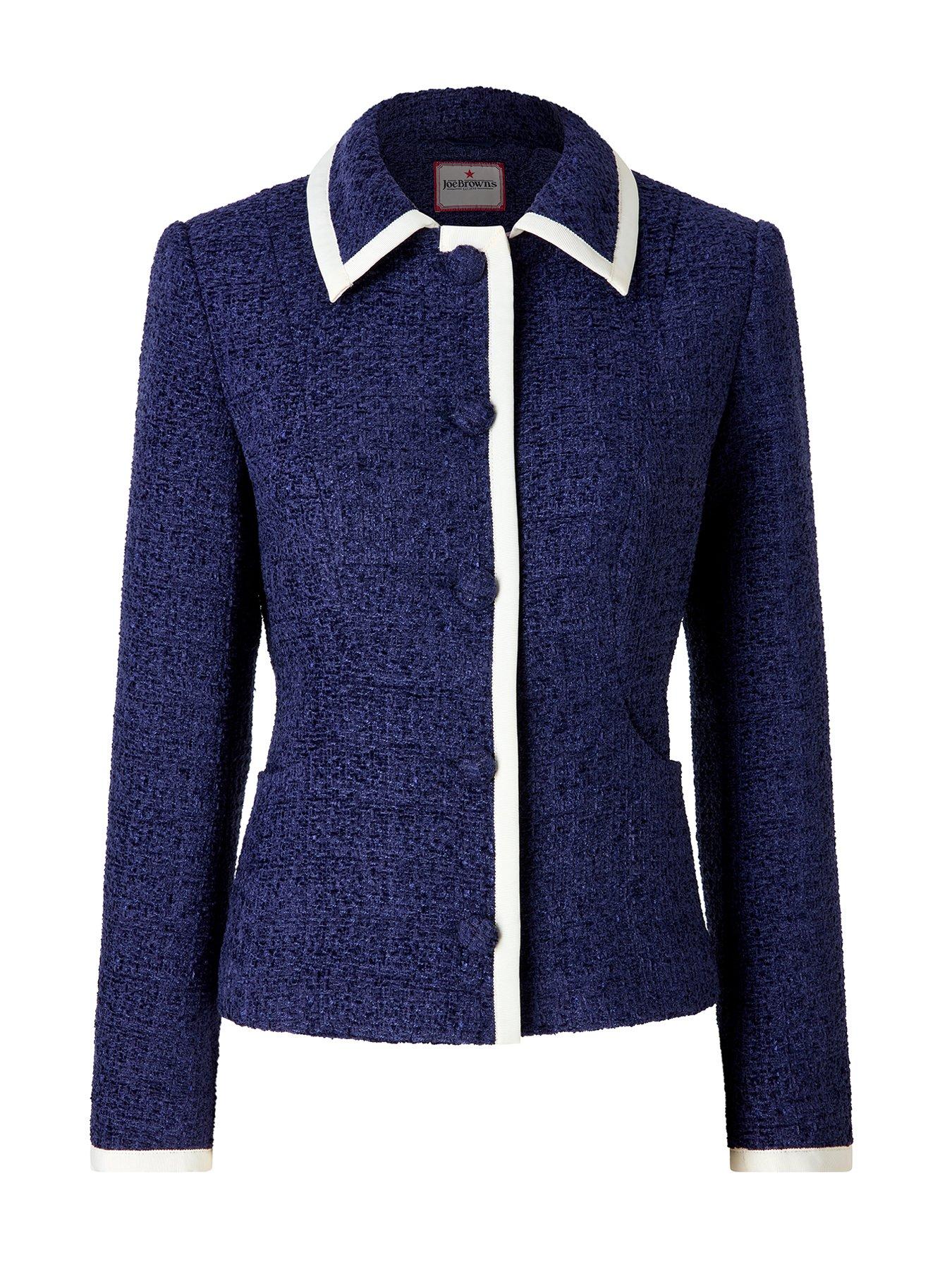  image of joe-browns-lauren-tweed-jacket-blue