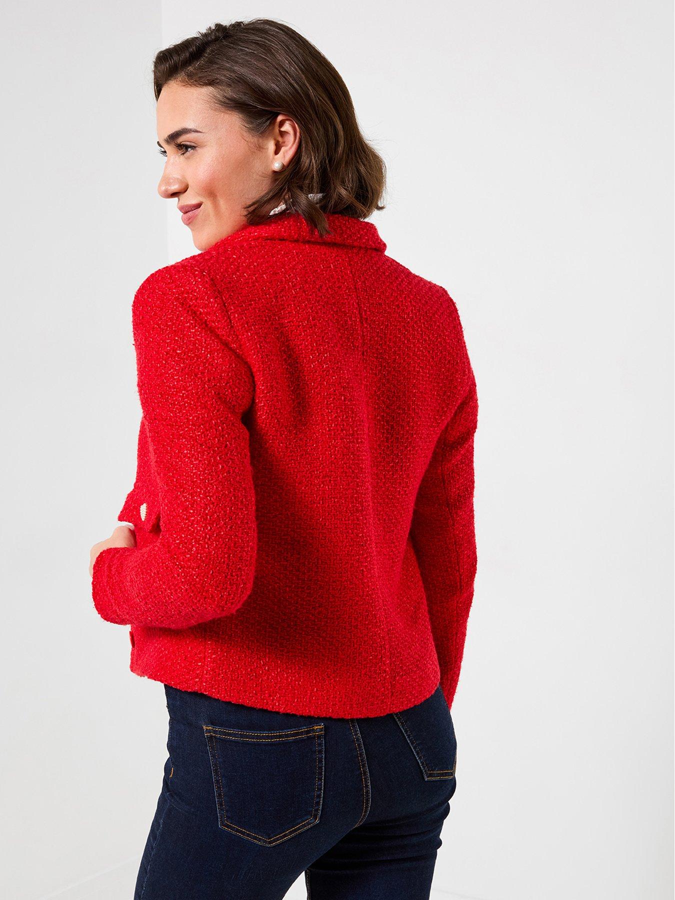stillFront image of joe-browns-all-heart-boucle-jacket-red
