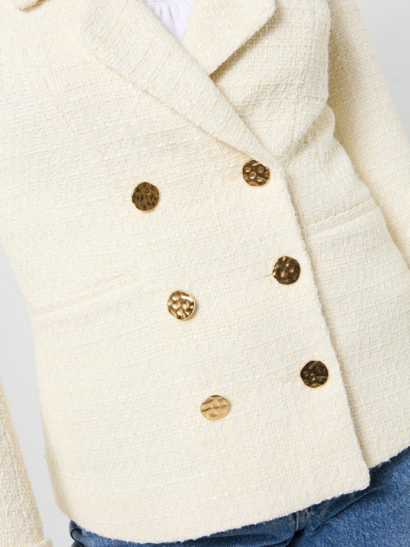 Image 5 of 6 of Joe Browns So Sophisticated Boucle Jacket - Cream