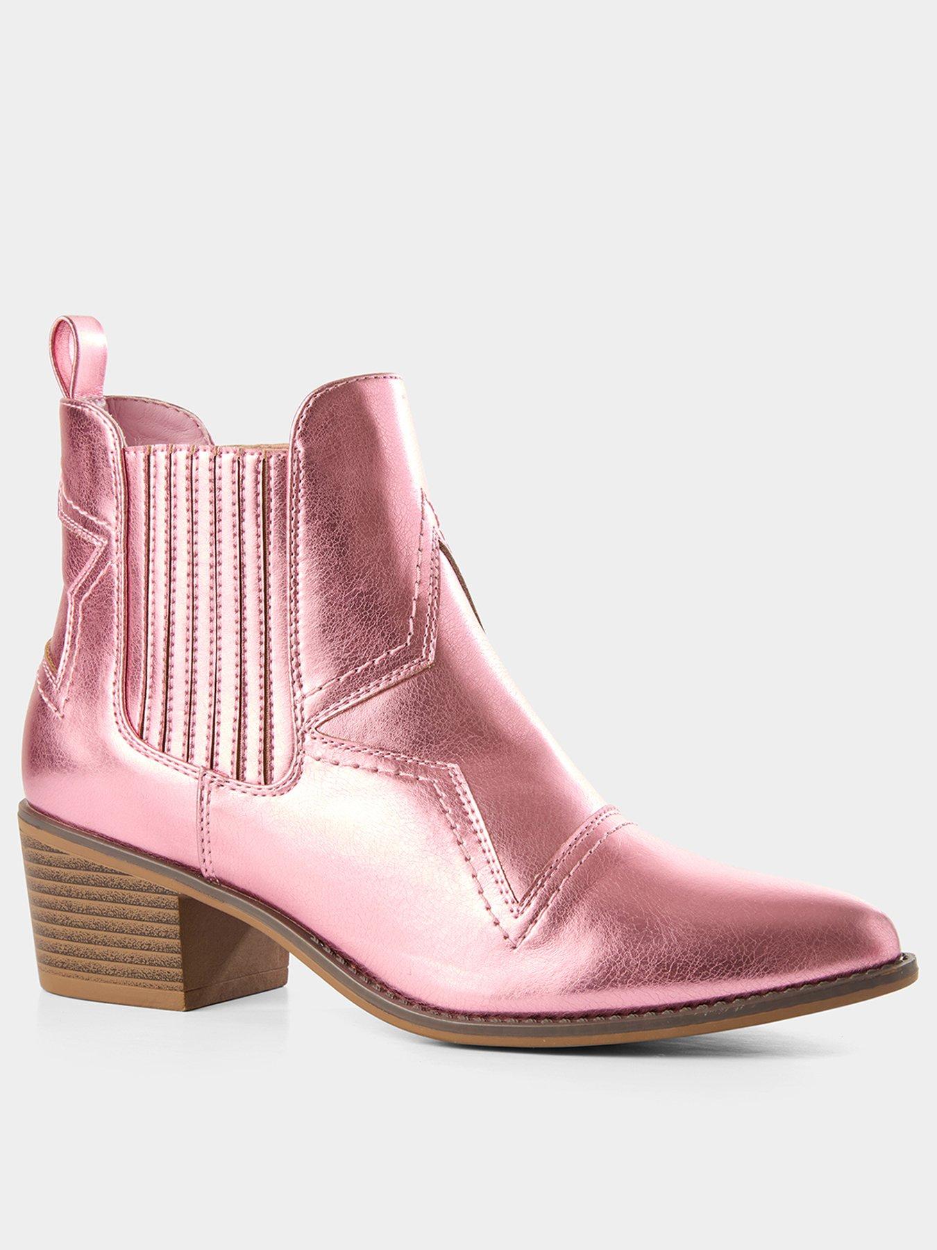 Image 3 of 6 of Joe Browns Starlight Boots - Pink