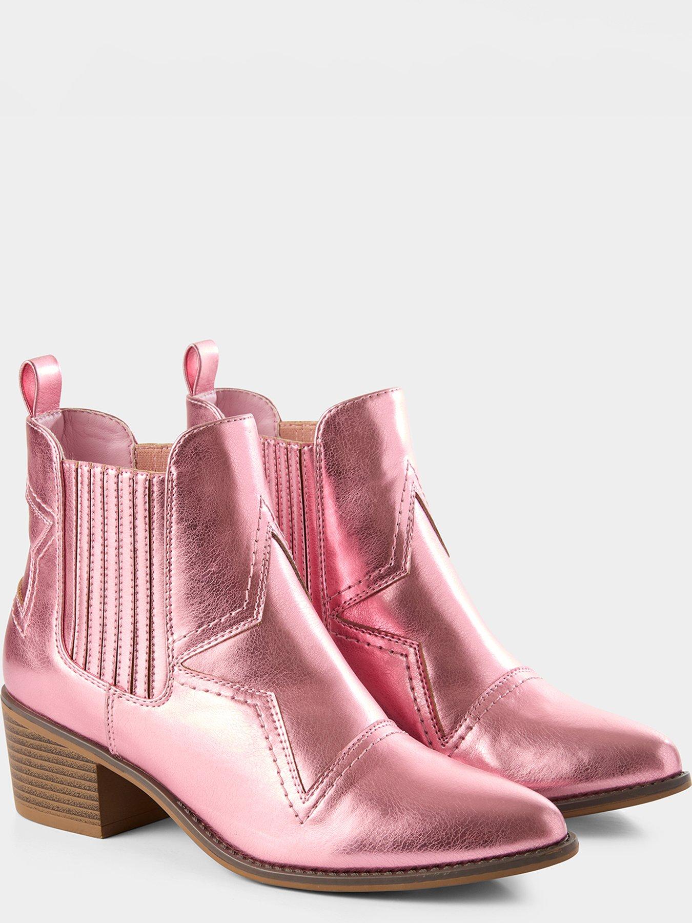 Image 5 of 6 of Joe Browns Starlight Boots - Pink