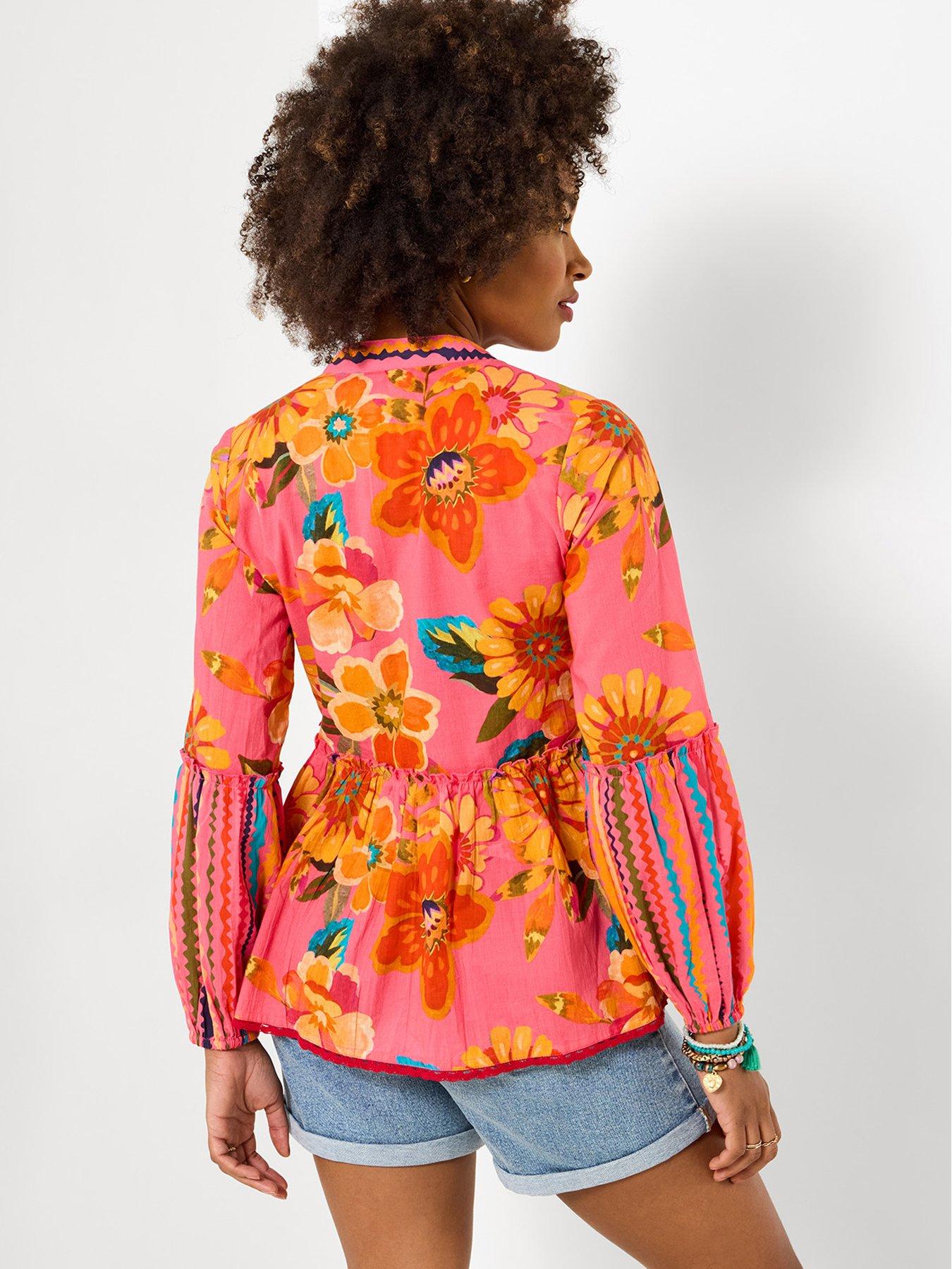 Image 2 of 6 of Joe Browns Sunshine Days Printed Top - Pink