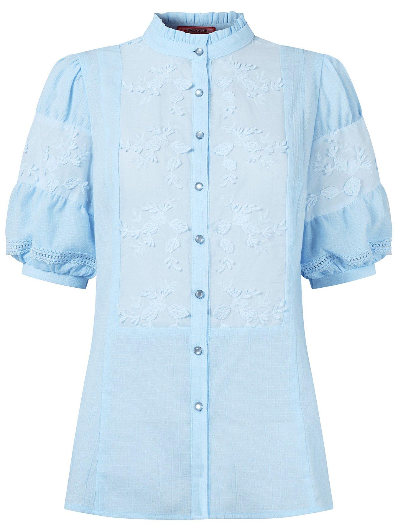  image of joe-browns-patsy-embroidered-blouse-blue