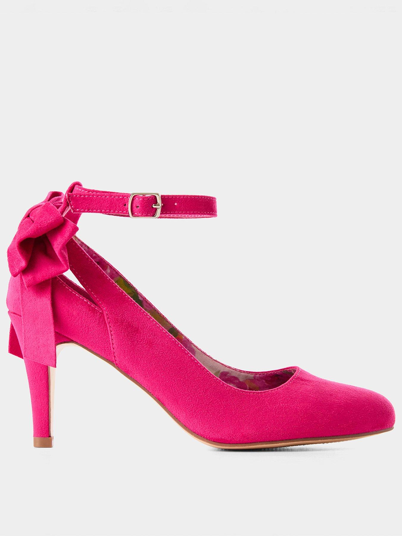 Joe Browns Laila Bow Shoes - Pink