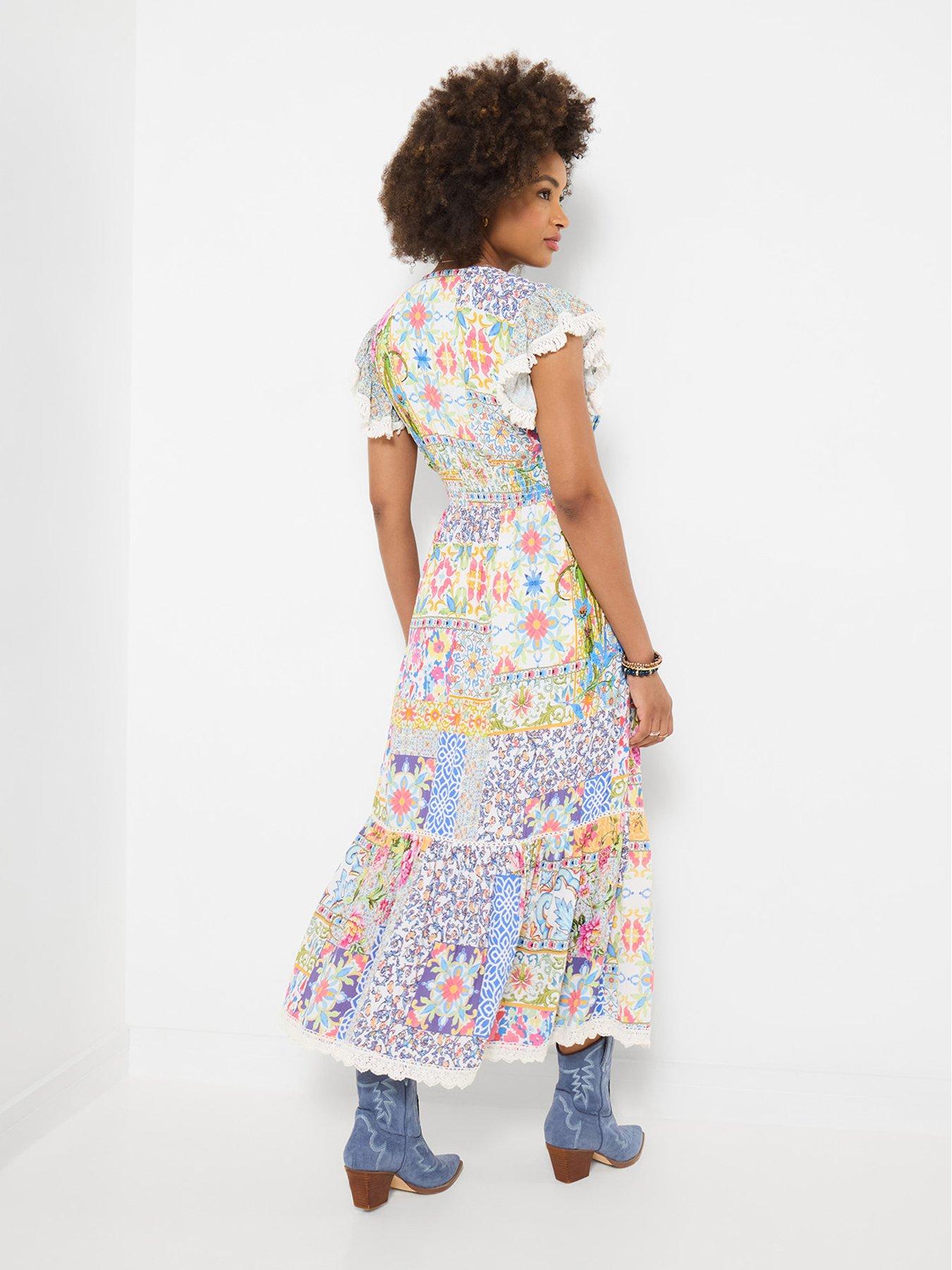  image of joe-browns-carnival-days-printed-dress-multi