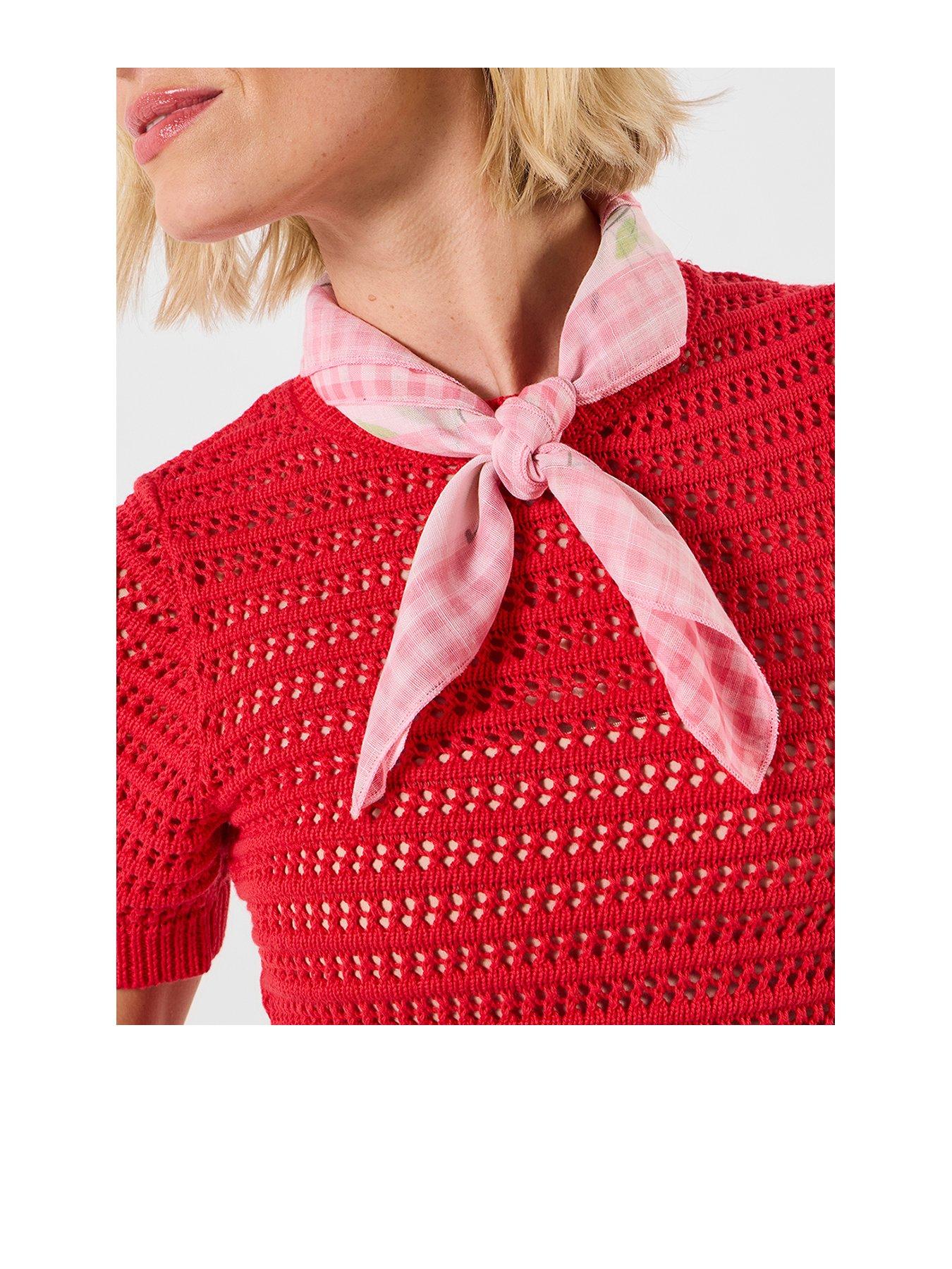 Joe Browns Cherry Baby Print Neckerchief - Pink
