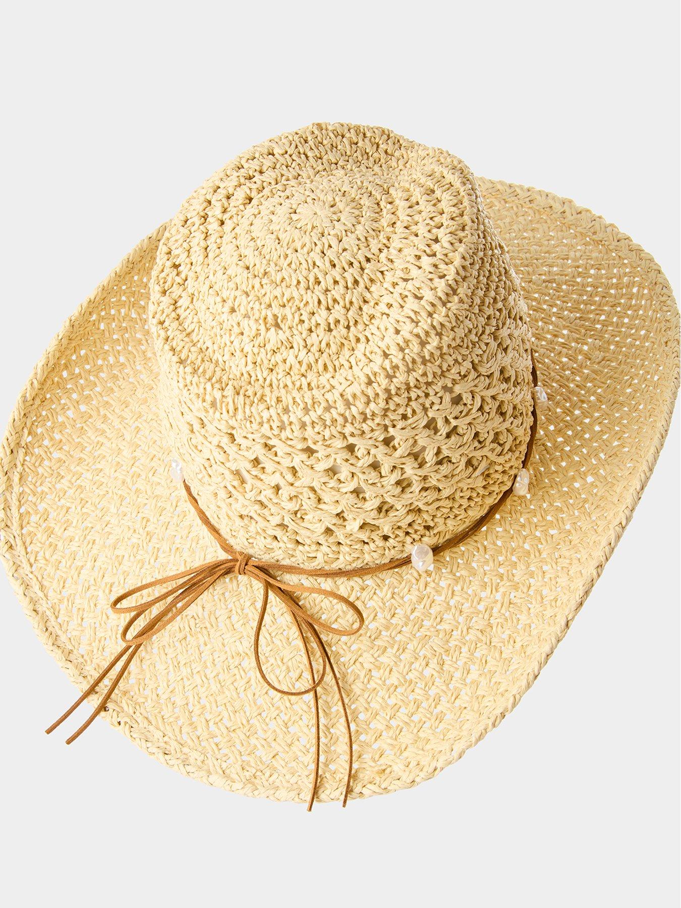 Image 3 of 5 of Joe Browns Pearl Trim Western Hat - Brown