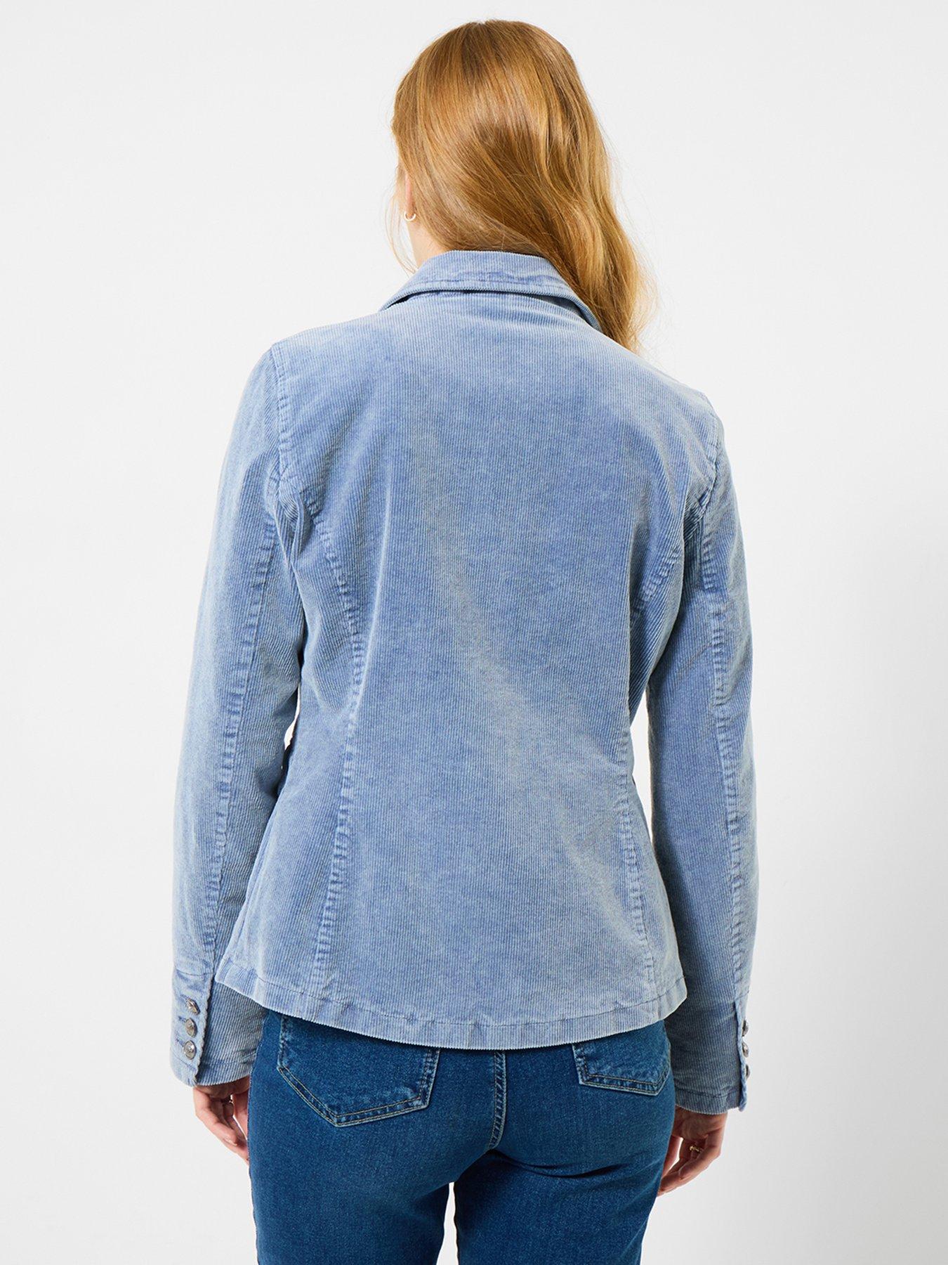 Image 2 of 5 of Joe Browns Weekend Walks Washed Stretch Cord Jacket - Blue