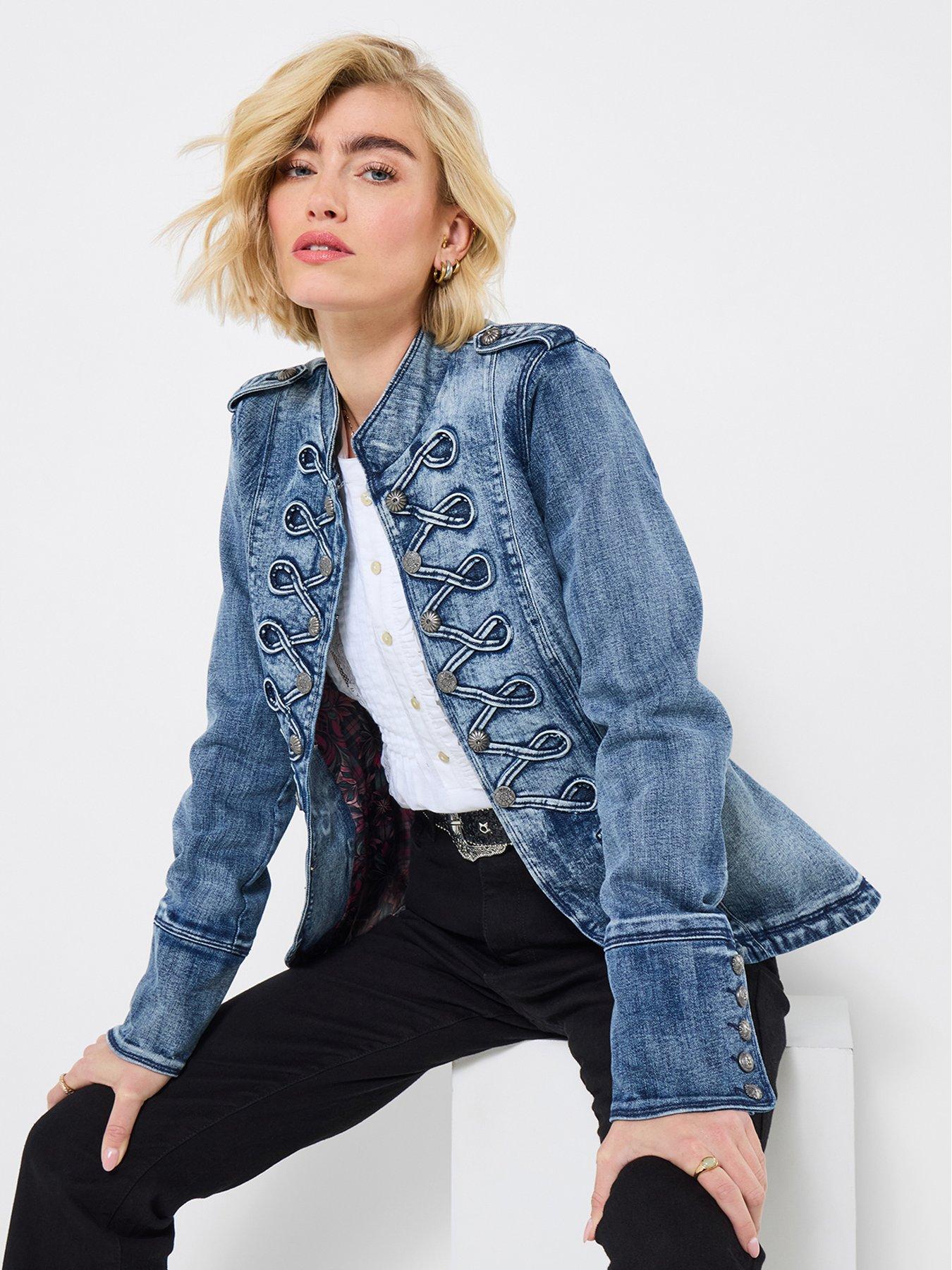 Joe Browns Whimsical Wonders Denim Jacket - Blue