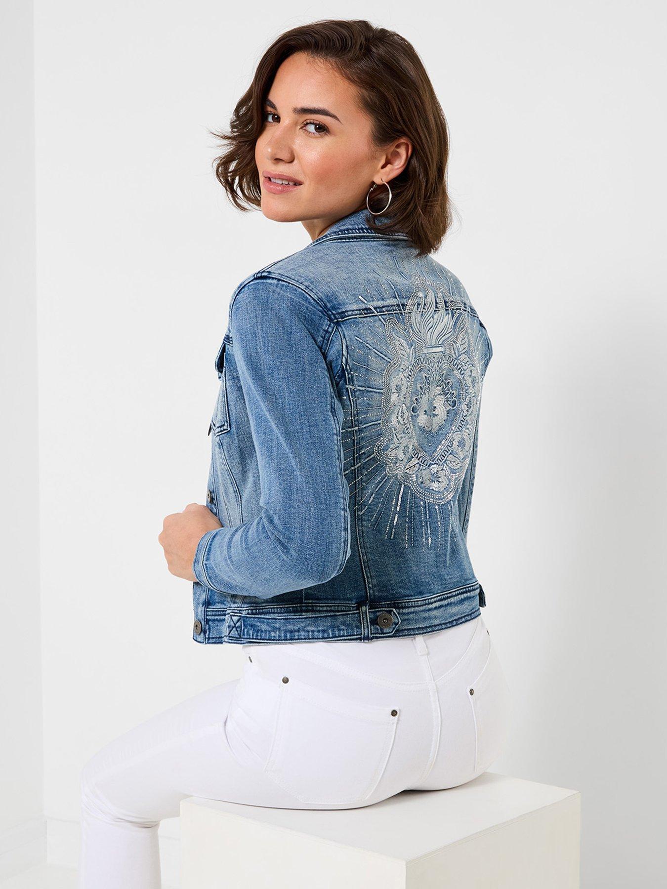  image of joe-browns-exquisite-embroidered-boutique-jacket-blue