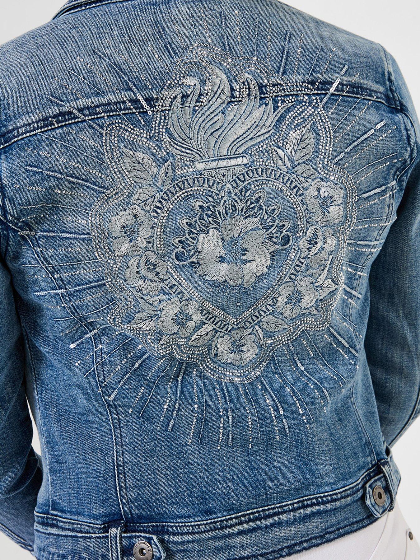 image of joe-browns-exquisite-embroidered-boutique-jacket-blue