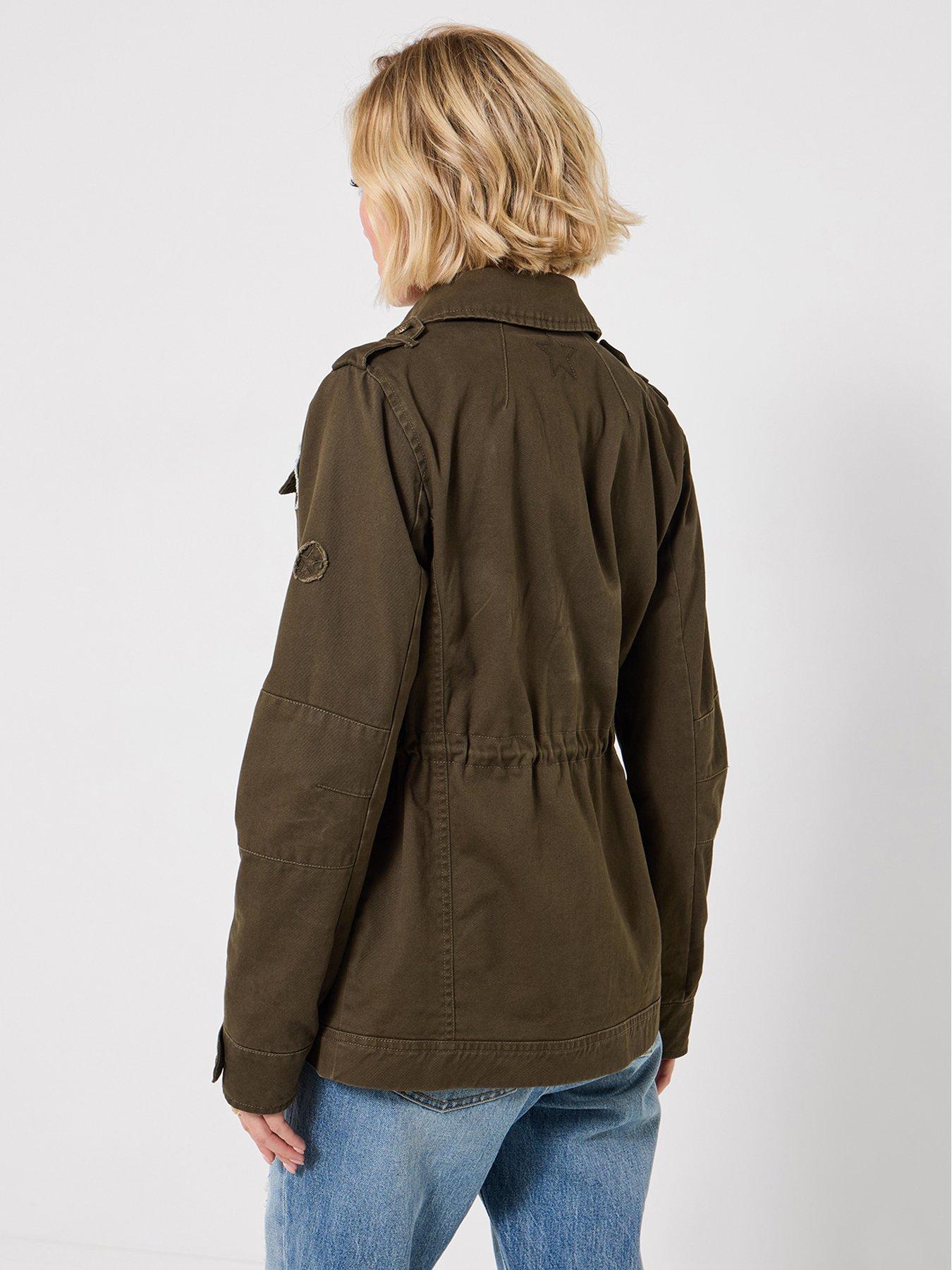 Image 2 of 7 of Joe Browns Enchanting Embroidered Casual Jacket - Green