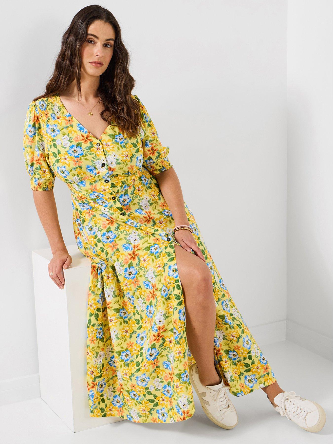 Joe Browns Joy Of Summer Maxi Dress - Yellow