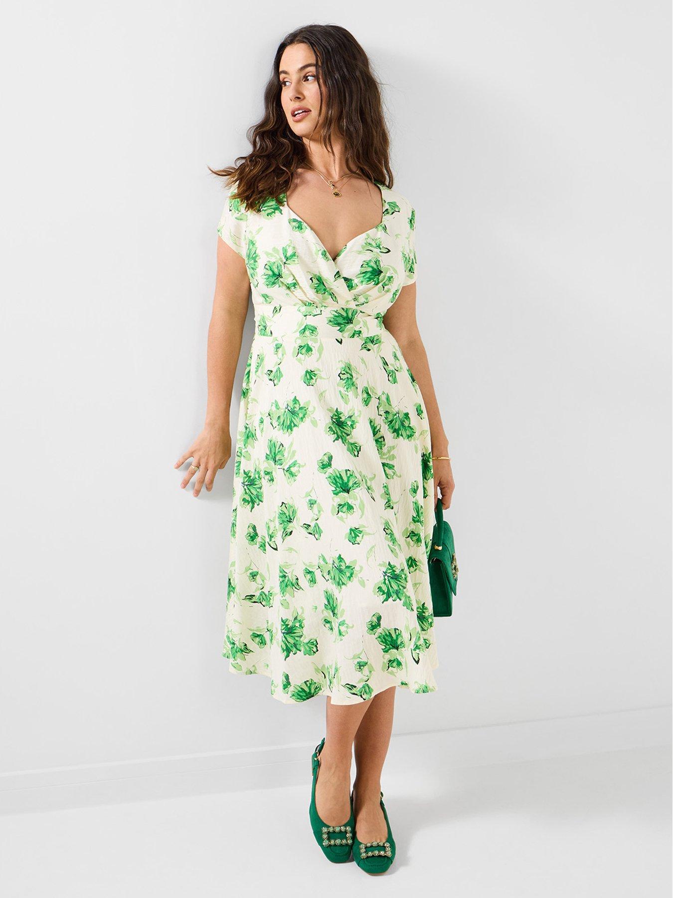 Joe Browns Day At The Races Floral Dress - Green