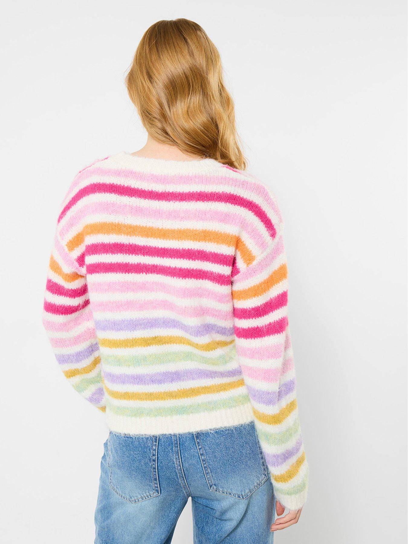 Image 2 of 5 of Joe Browns Ella Stripe Jumper - Cream