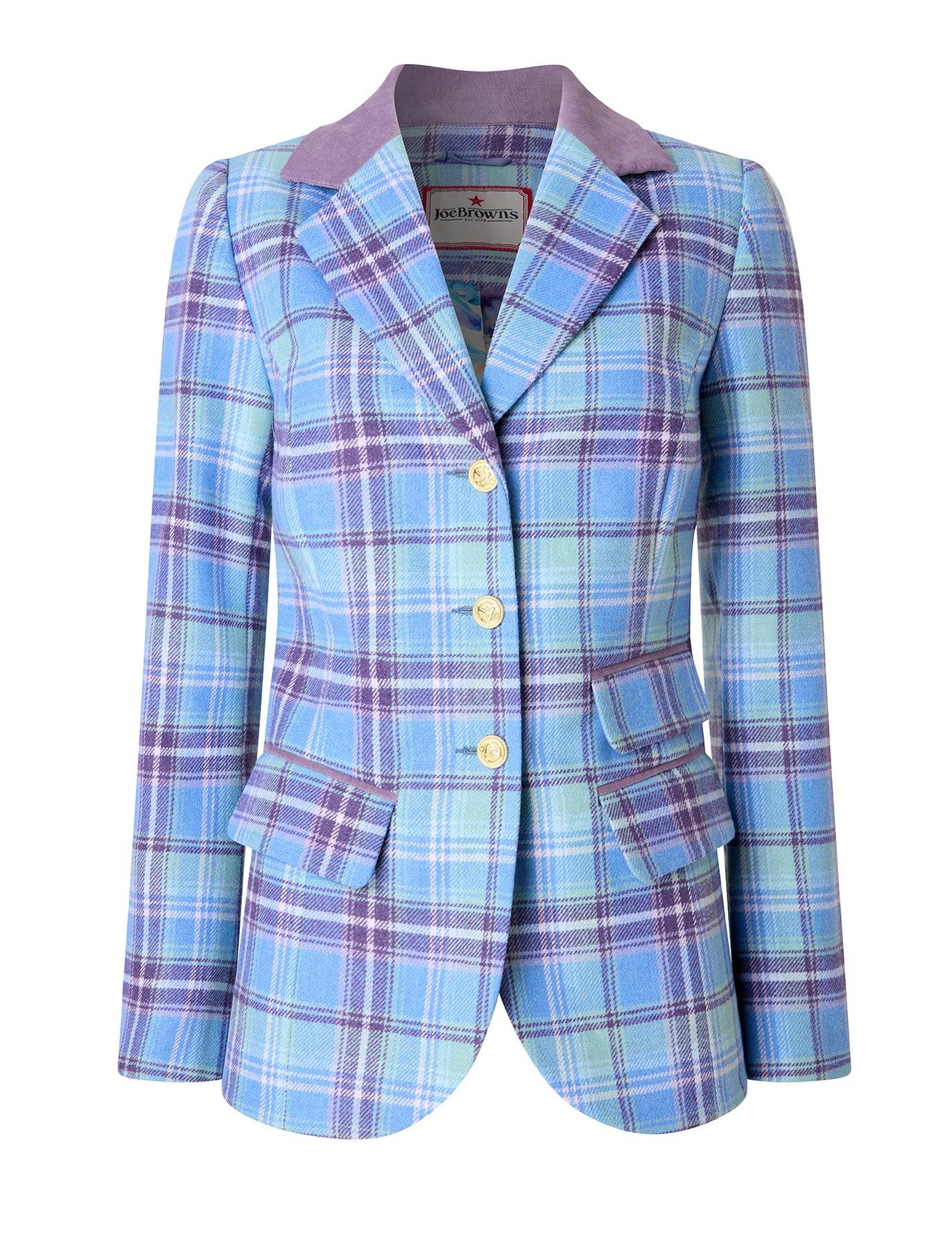 Image 5 of 5 of Joe Browns Into The Check Jacket - Blue