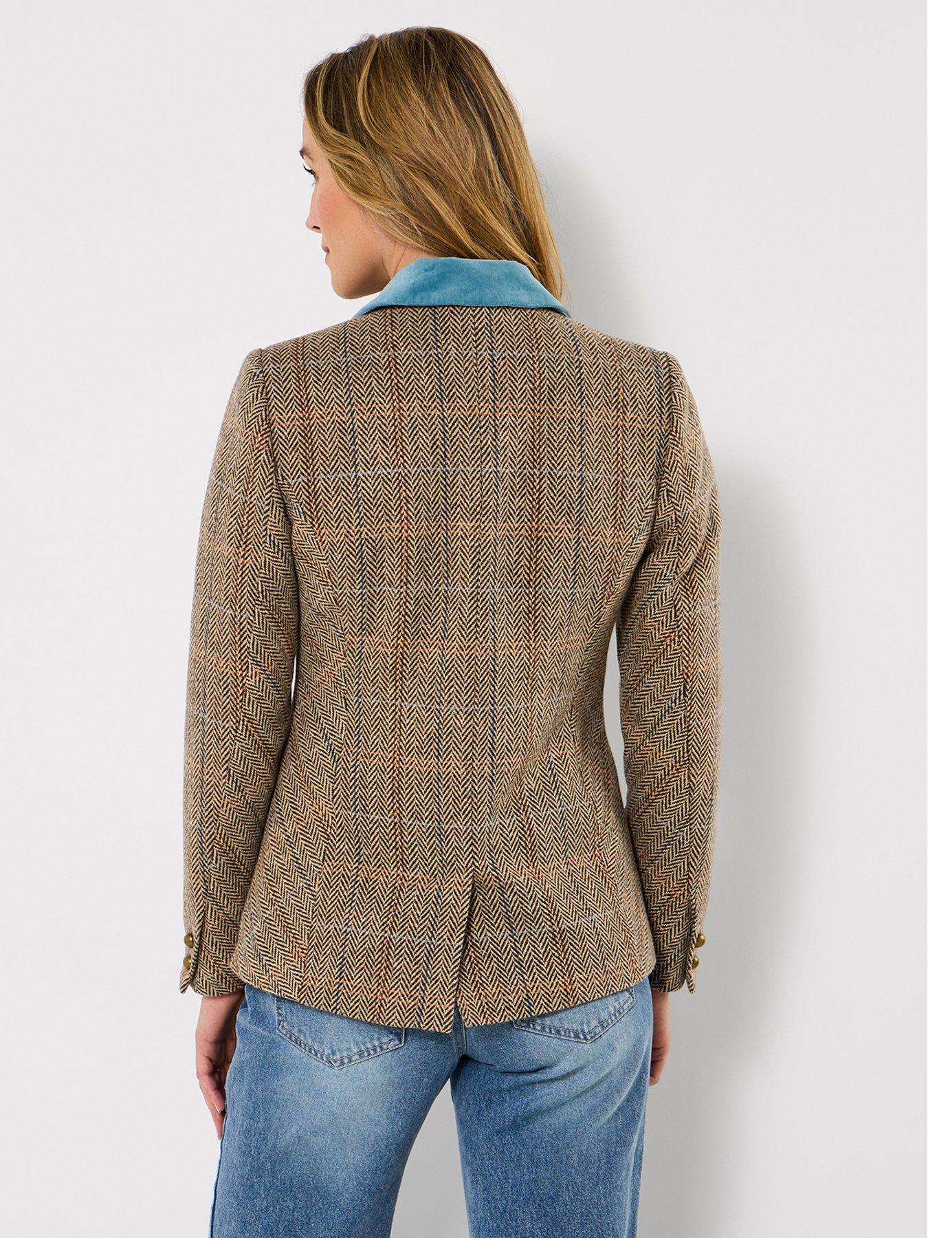Image 2 of 7 of Joe Browns Spring Days Tweed Jacket - Brown