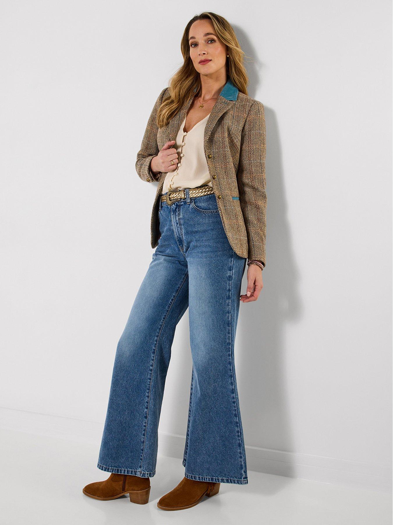 Image 3 of 7 of Joe Browns Spring Days Tweed Jacket - Brown