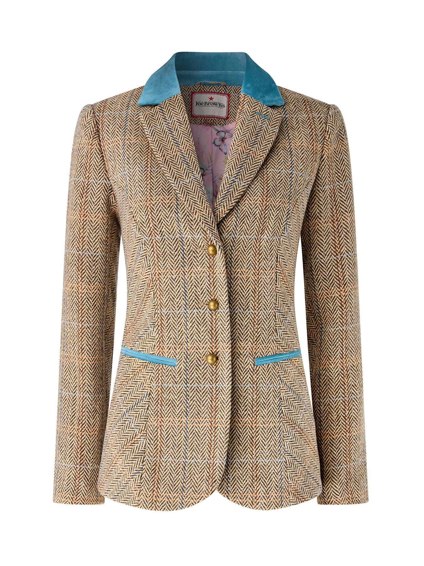 Image 7 of 7 of Joe Browns Spring Days Tweed Jacket - Brown