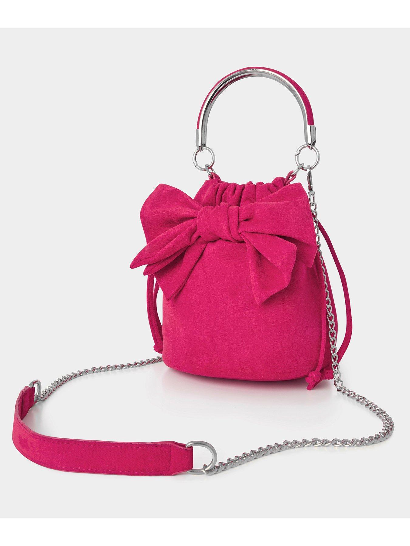  image of joe-browns-laila-bow-bag-pink