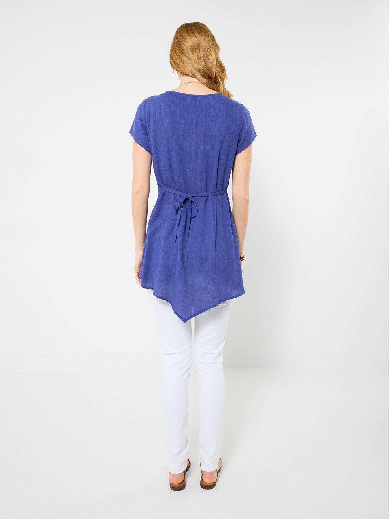  image of joe-browns-summer-essentials-tunic-top-blue