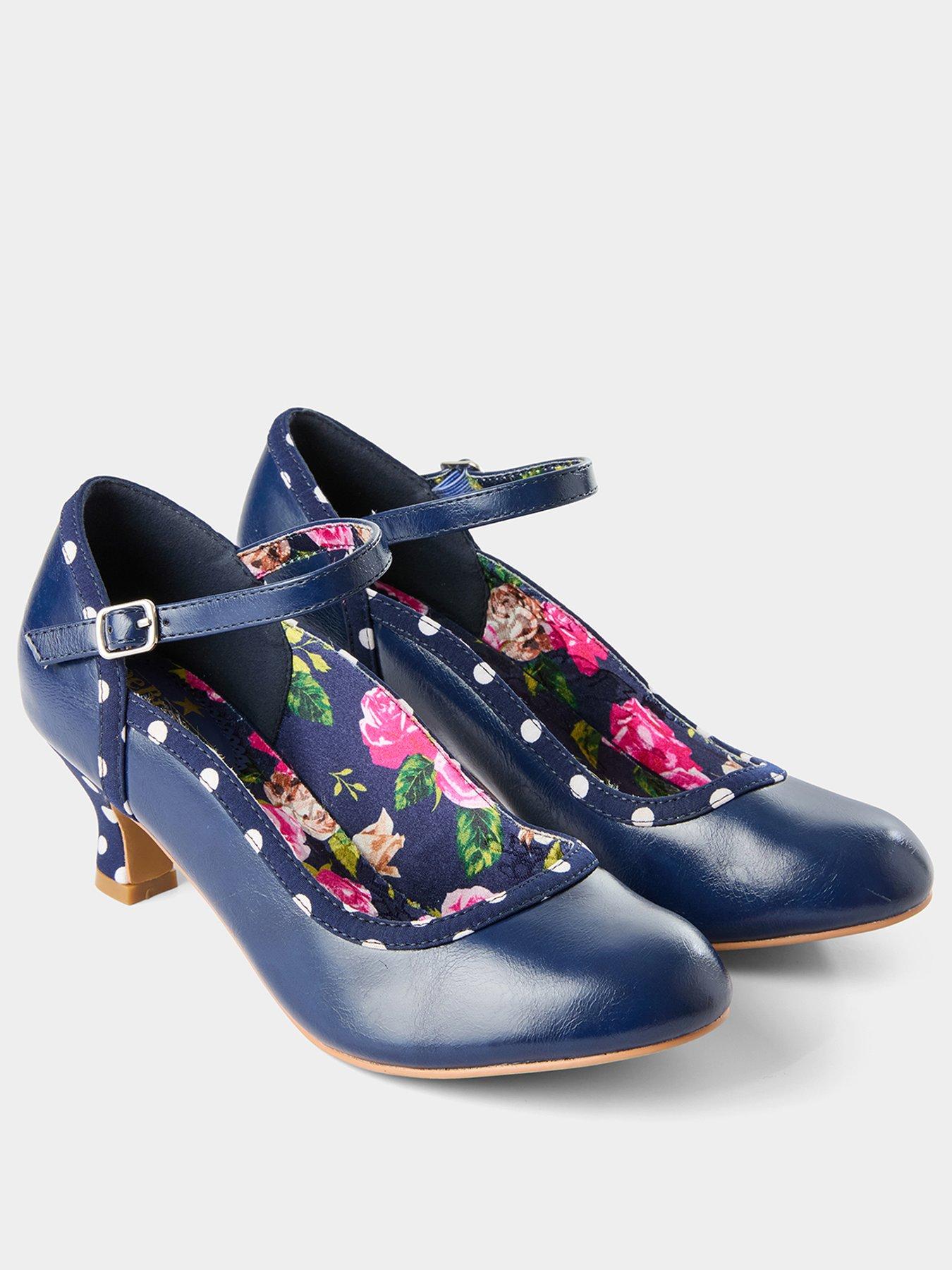 Image 2 of 5 of Joe Browns Sofia Mary Jane Shoes - Navy Blue