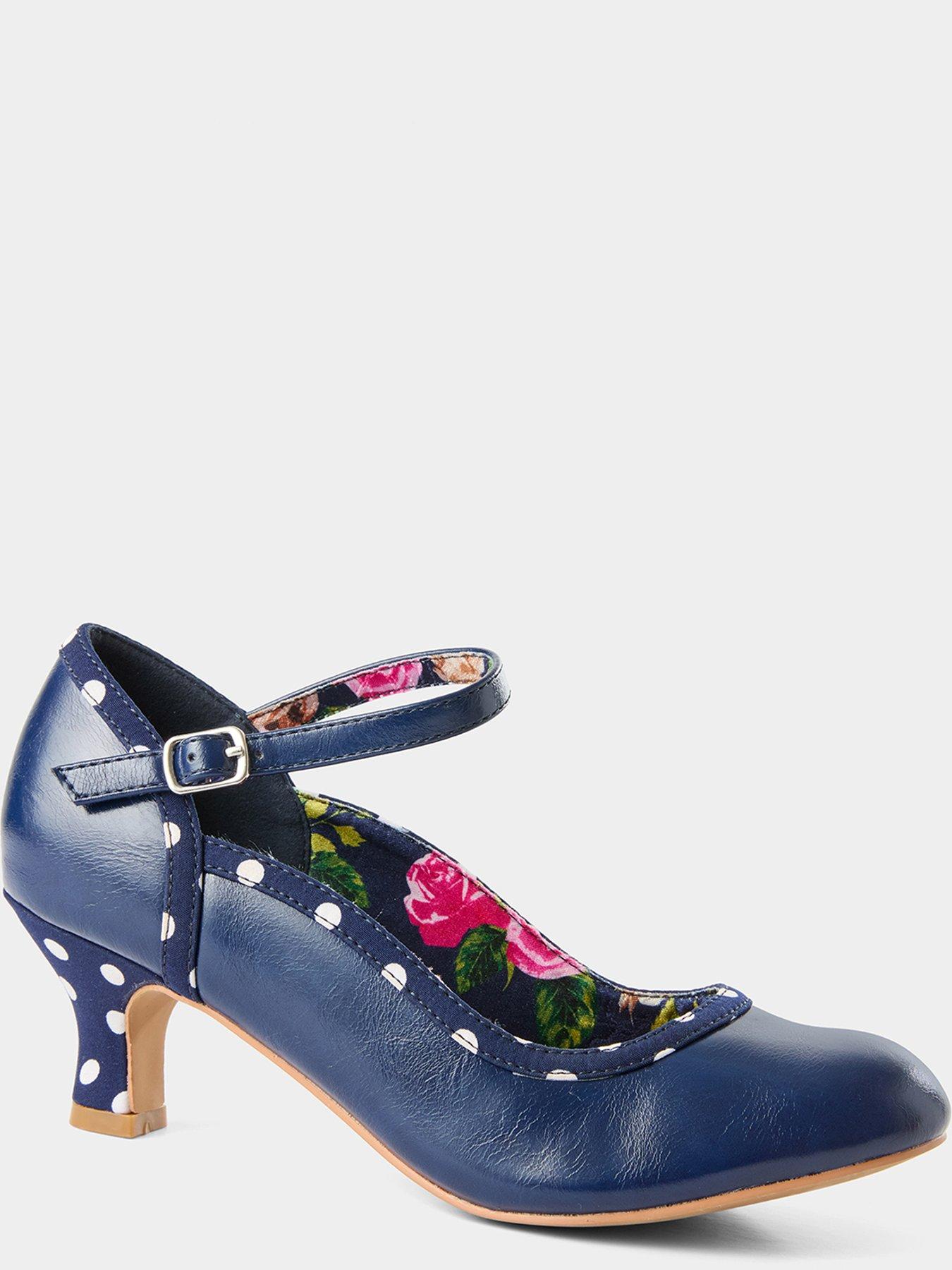 Image 5 of 5 of Joe Browns Sofia Mary Jane Shoes - Navy Blue