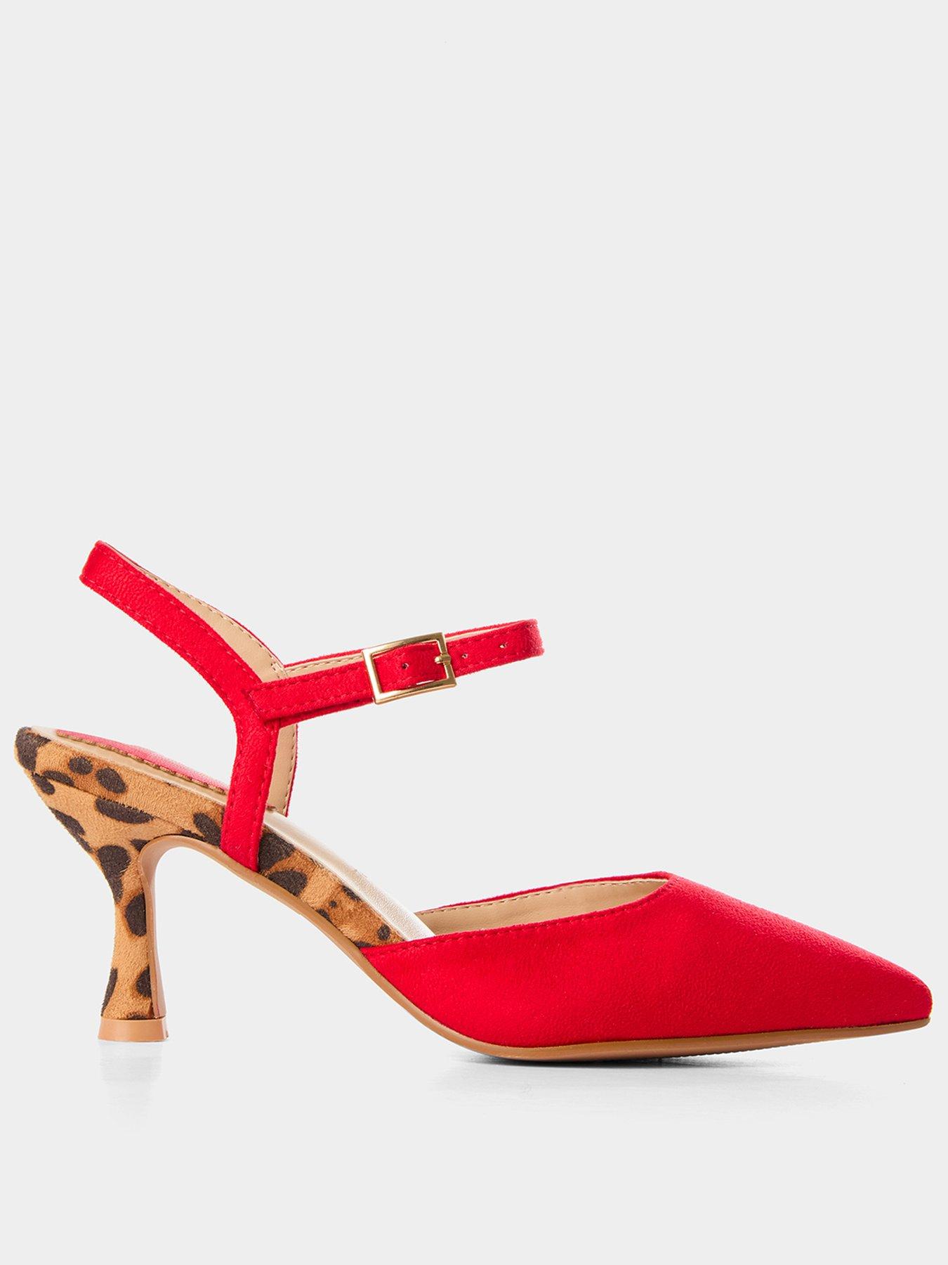 Image 1 of 6 of Joe Browns Lilly Mae Shoes - Red