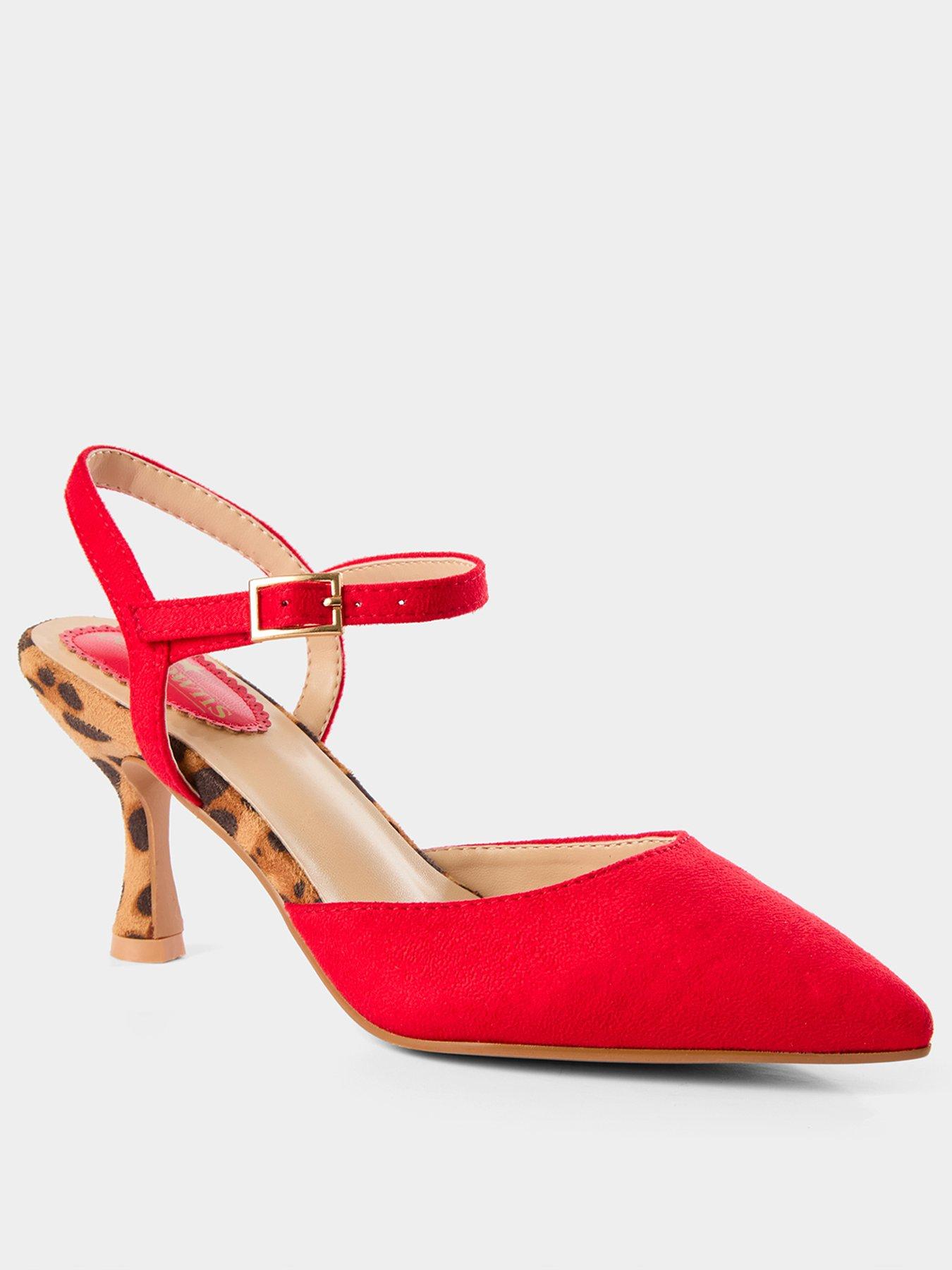 Image 3 of 6 of Joe Browns Lilly Mae Shoes - Red