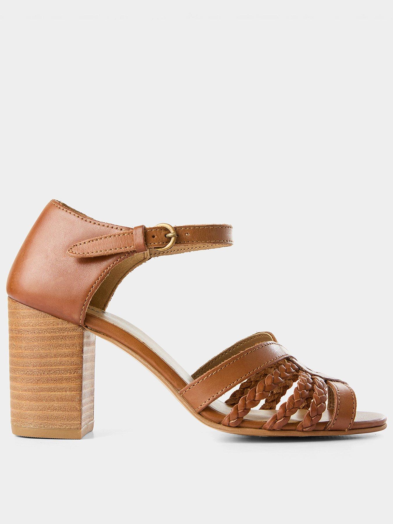 Image 1 of 5 of Joe Browns In Rome Leather Shoes - Brown