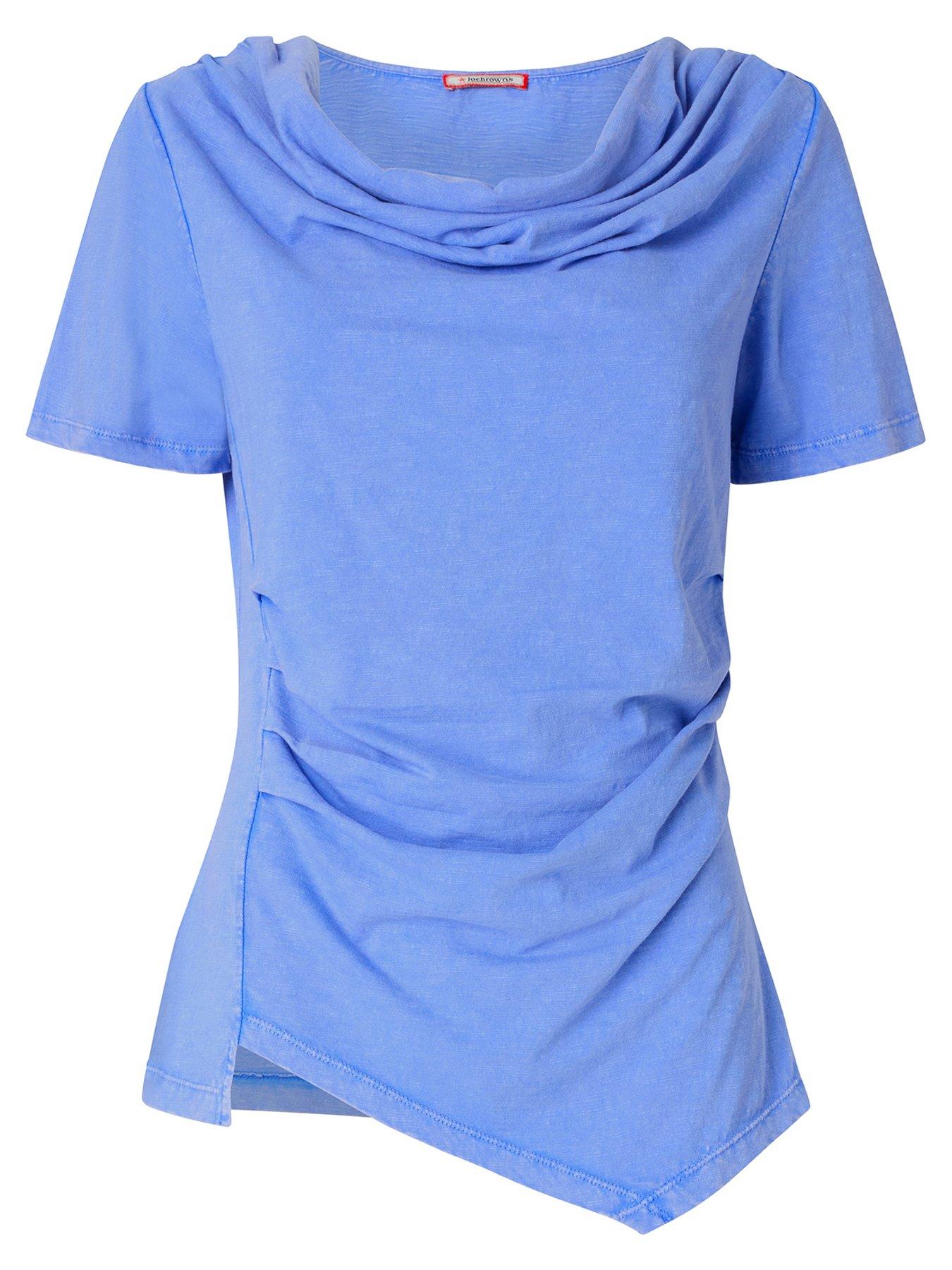 Image 5 of 5 of Joe Browns Celeste Cowl Neck Top - Blue
