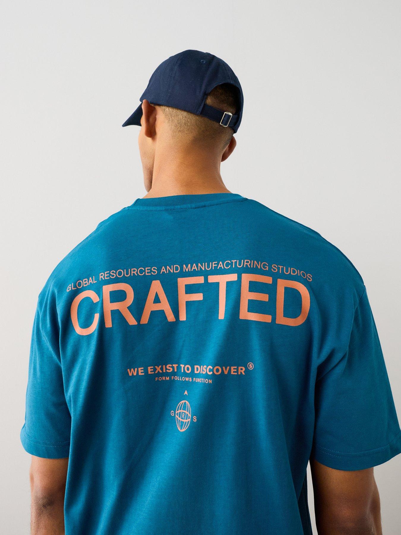 The Very Collection Crafted Graphic T-shirt - Legion Blue
