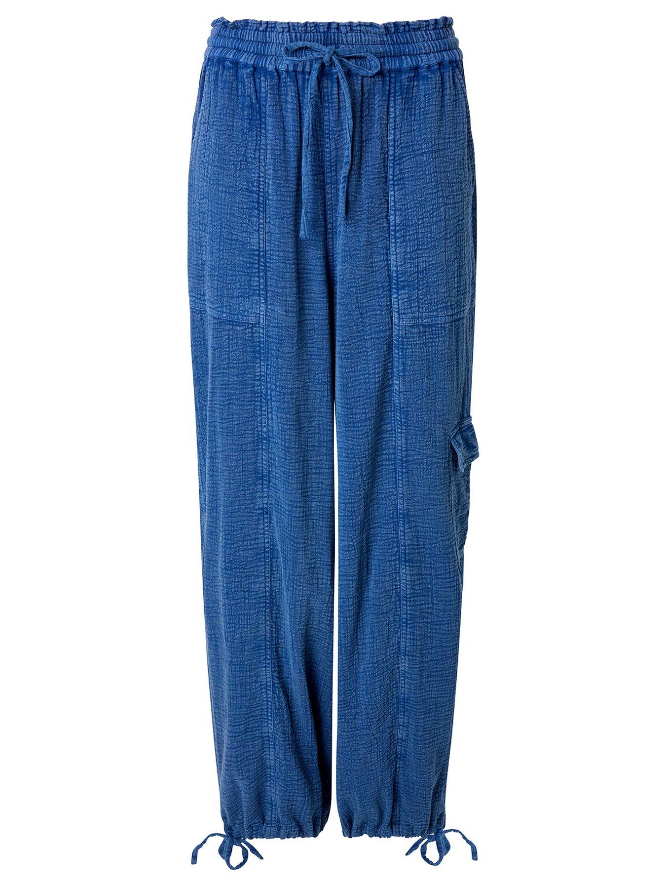 Image 5 of 5 of Joe Browns Olivia Adjustable Wide Leg Trouser - Navy