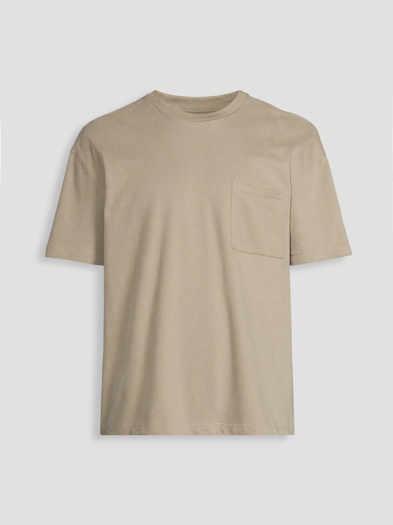 Image 7 of 7 of The Very Collection Men's Premium Relaxed Fit T-Shirt - Sage Green