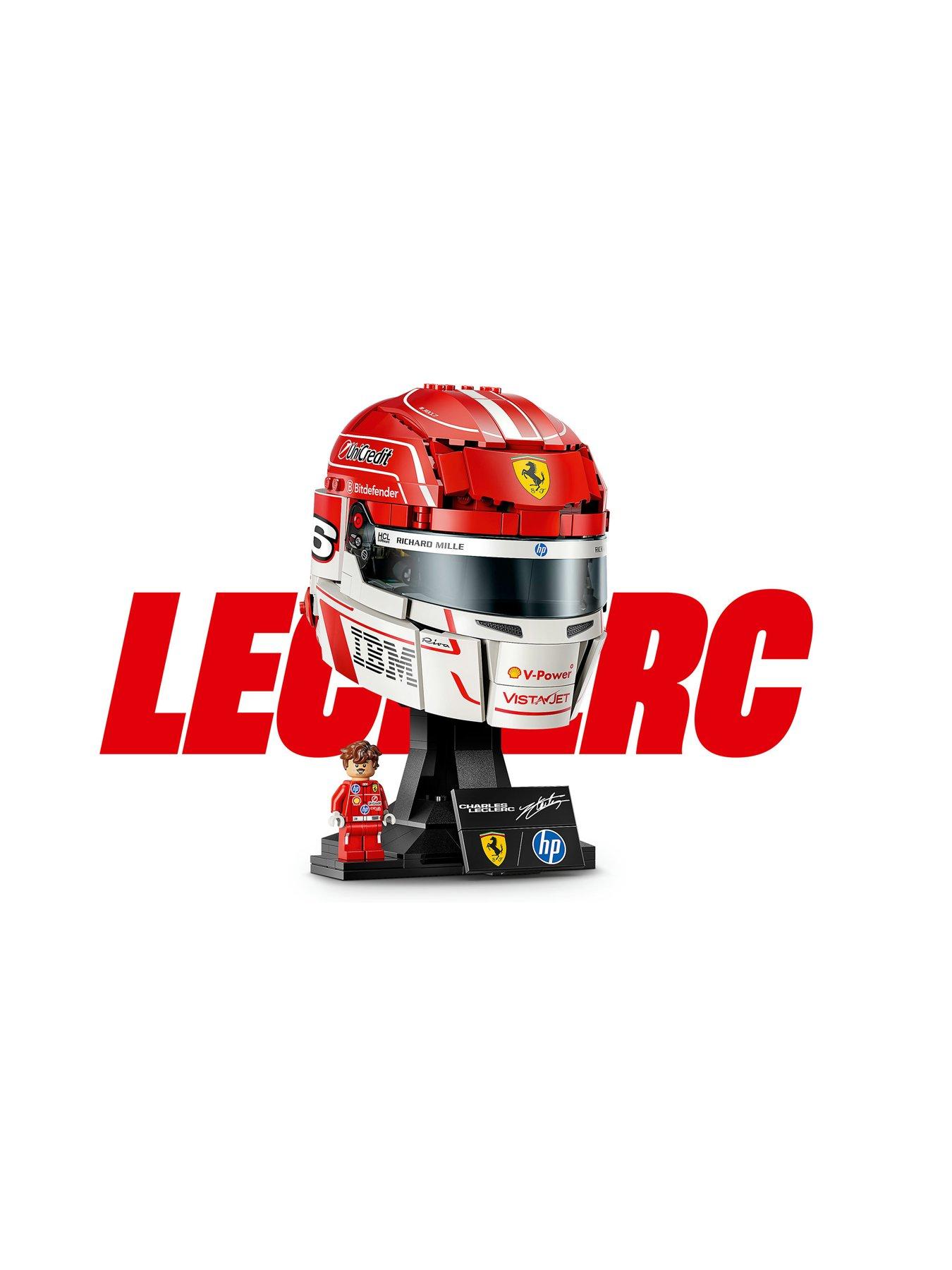  image of lego-lego-editions-43014-scuderia-ferrari-hp-charles-leclerc-helmet-set