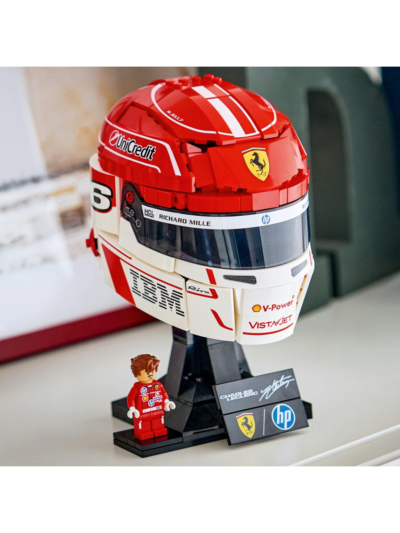  image of lego-lego-editions-43014-scuderia-ferrari-hp-charles-leclerc-helmet-set