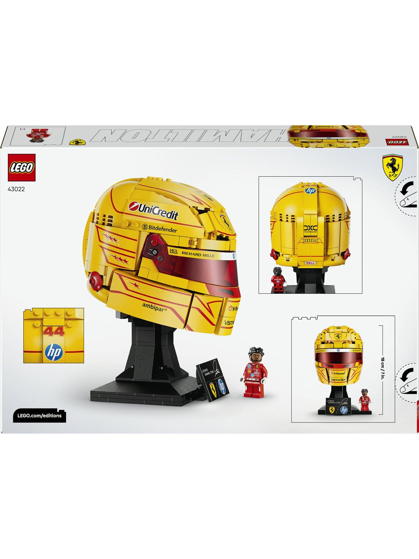 Image 7 of 8 of LEGO LEGO Editions 43022 Scuderia Ferrari HP Lewis Hamilton Helmet Set