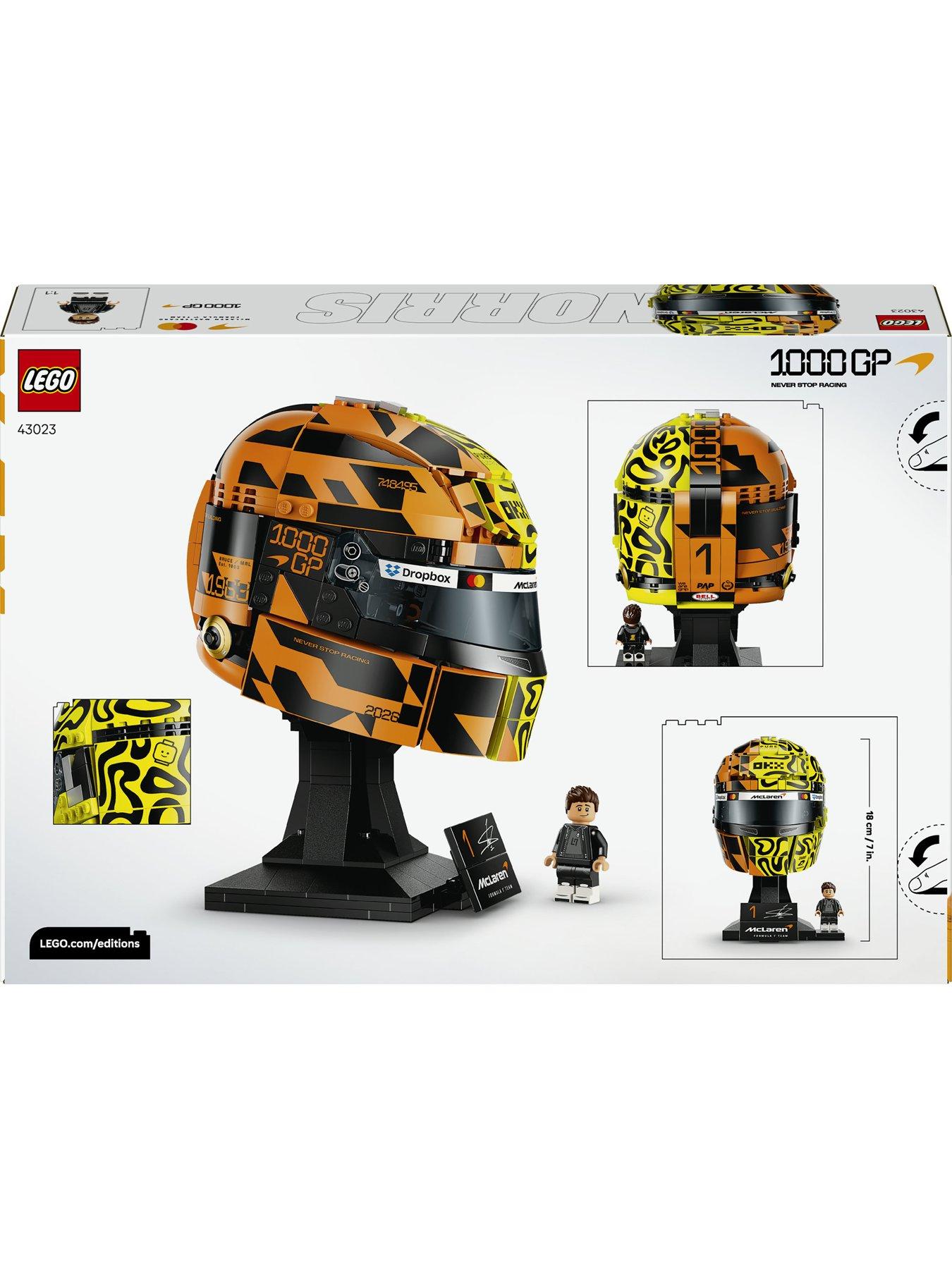 Image 7 of 8 of LEGO Editions McLaren Mastercard F1 Team Lando Norris Helmet 43023