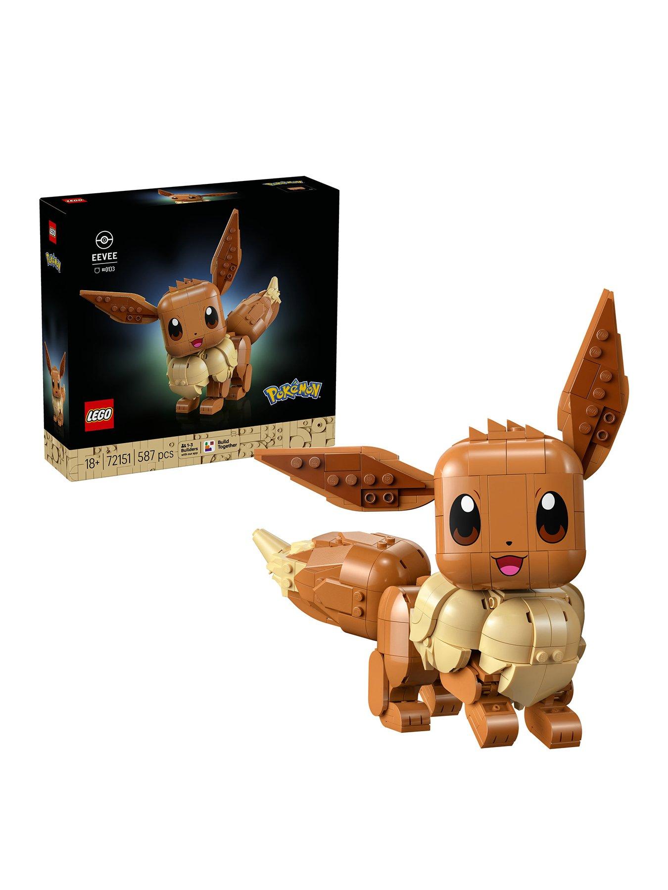 Image 1 of 8 of LEGO Pokemon Eevee Building Set 72151