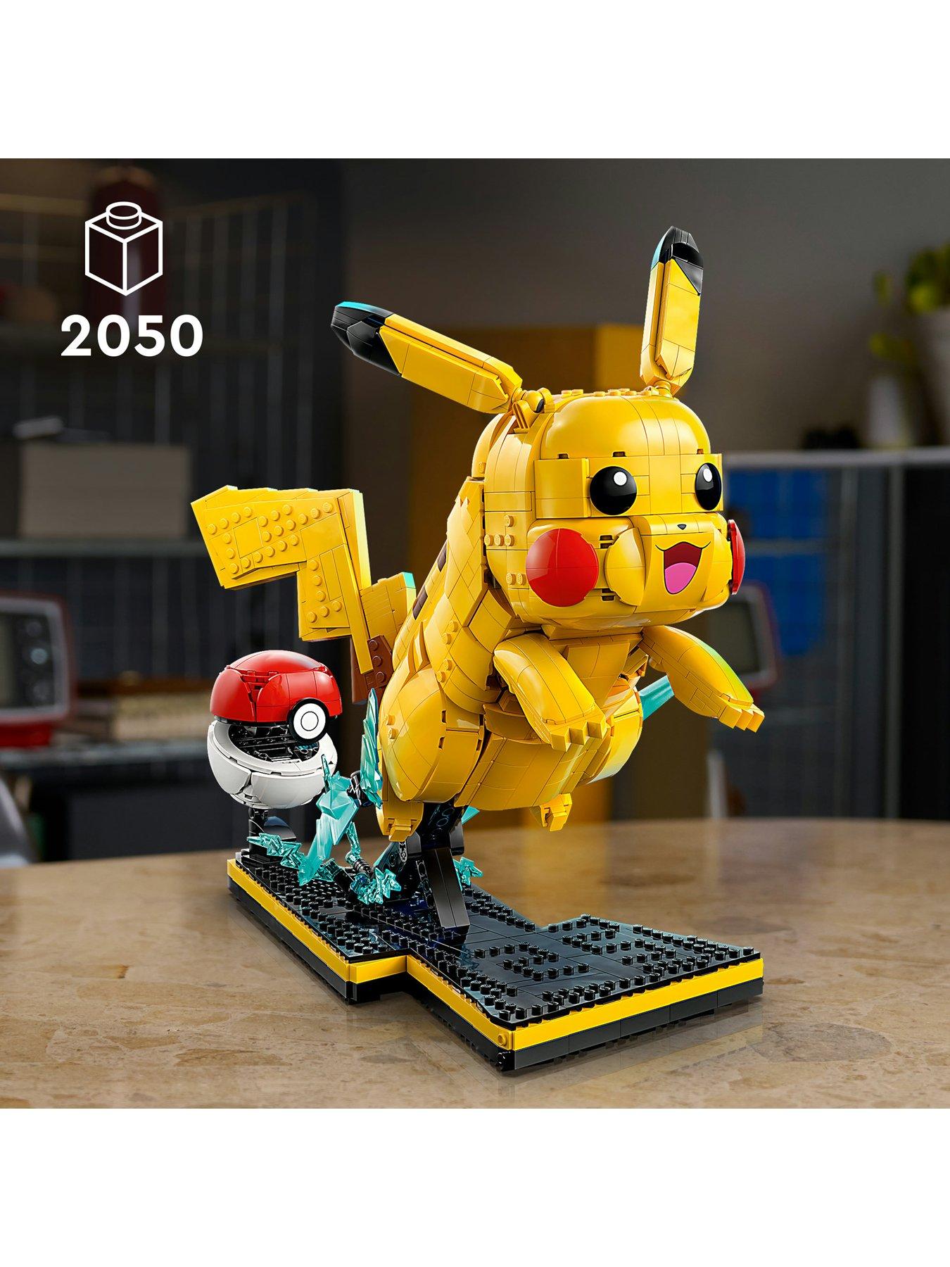 Image 2 of 8 of LEGO Pokemon Pikachu and Pok&eacute; Ball Model Kit 72152