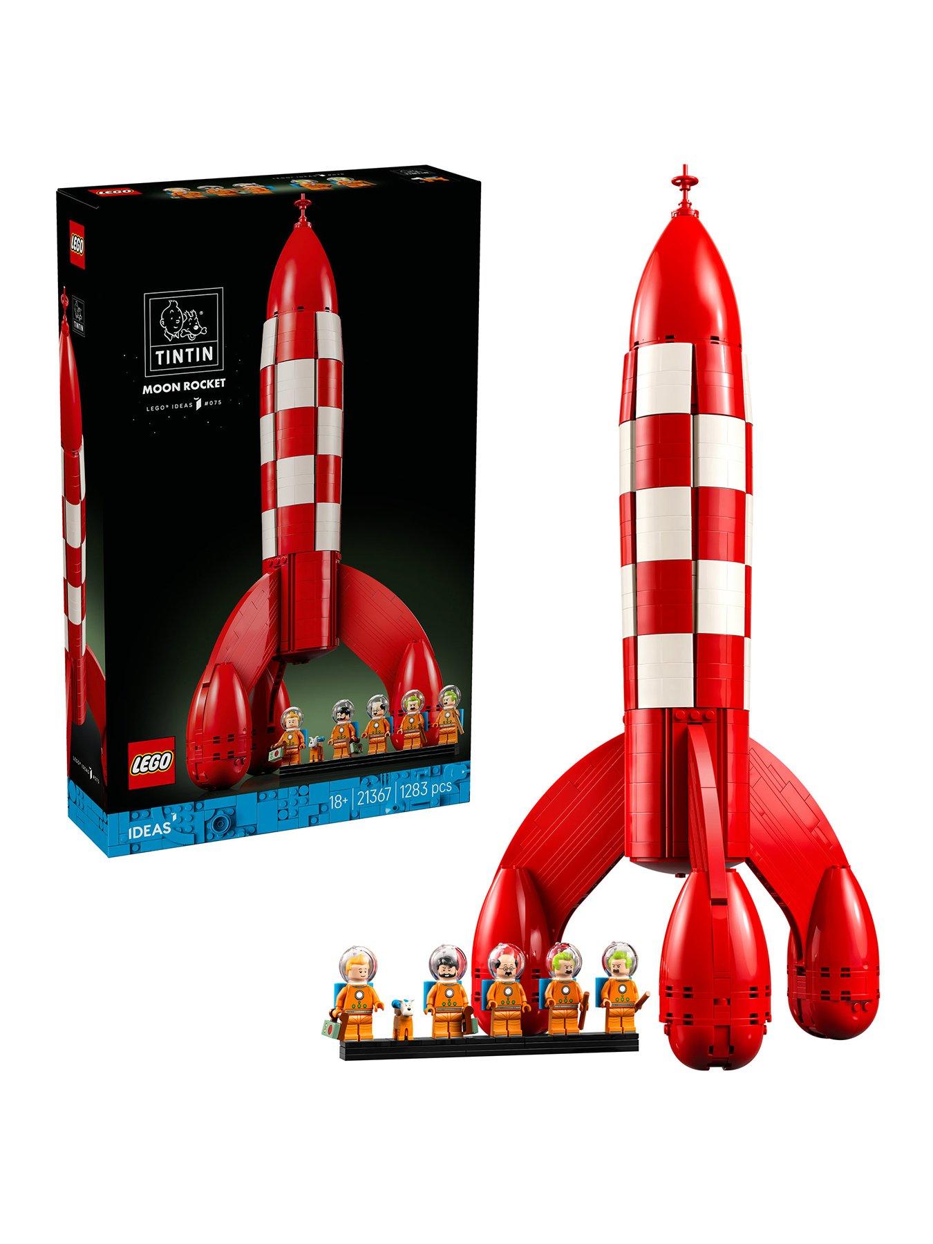 LEGO Ideas Tintin® Moon Rocket Building Kit 21367